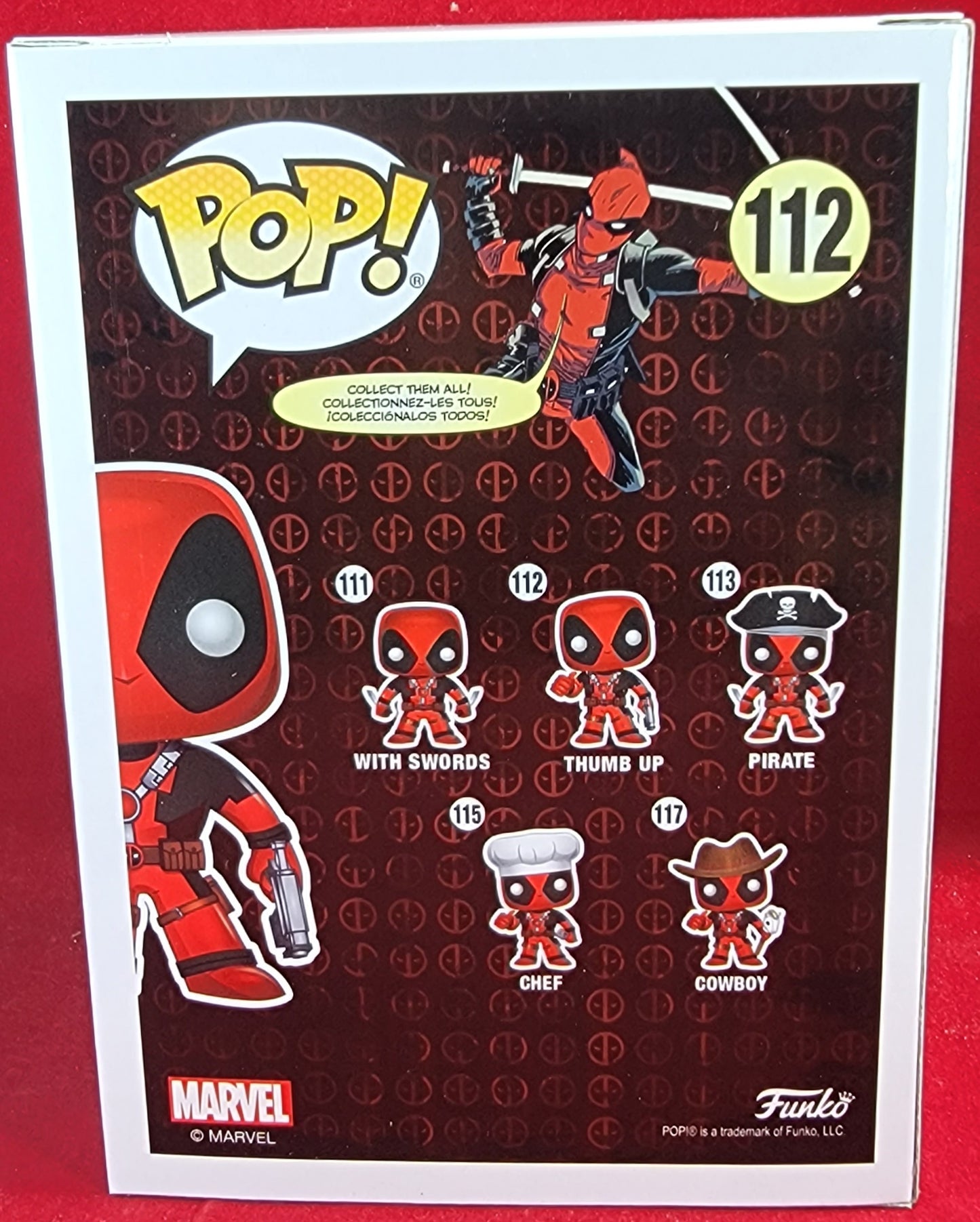 Deadpool funko # 112 (nib)