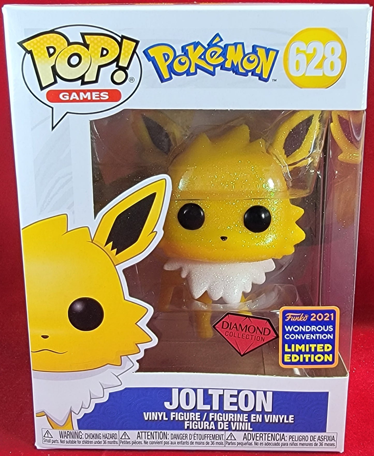 Diamond jolteon funko # 628 (nib)