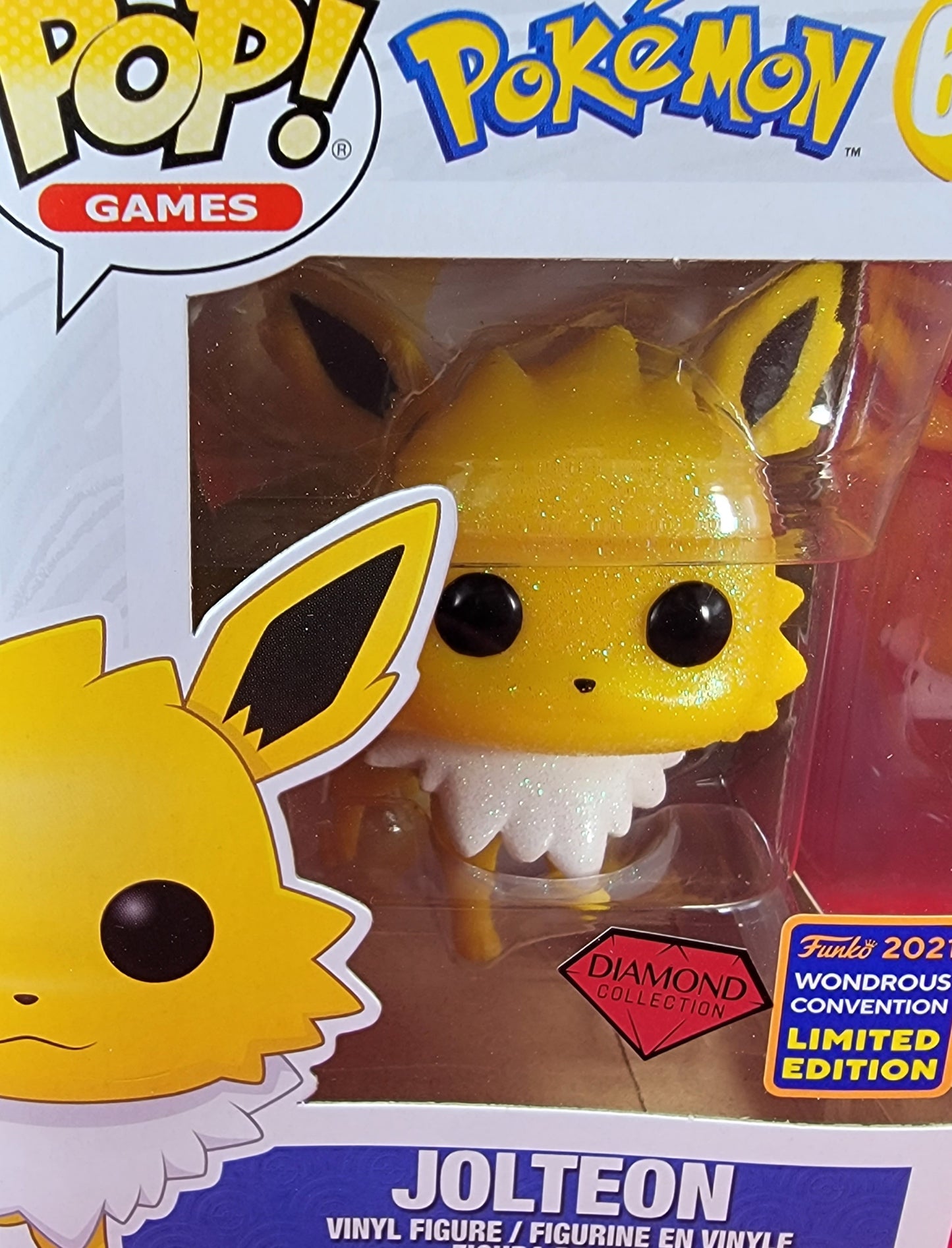 Diamond jolteon funko # 628 (nib)