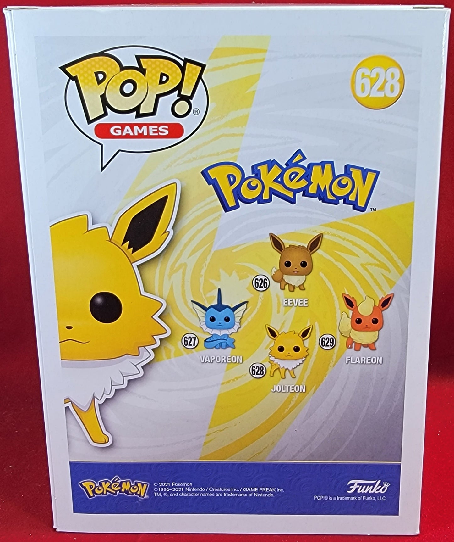 Diamond jolteon funko # 628 (nib)