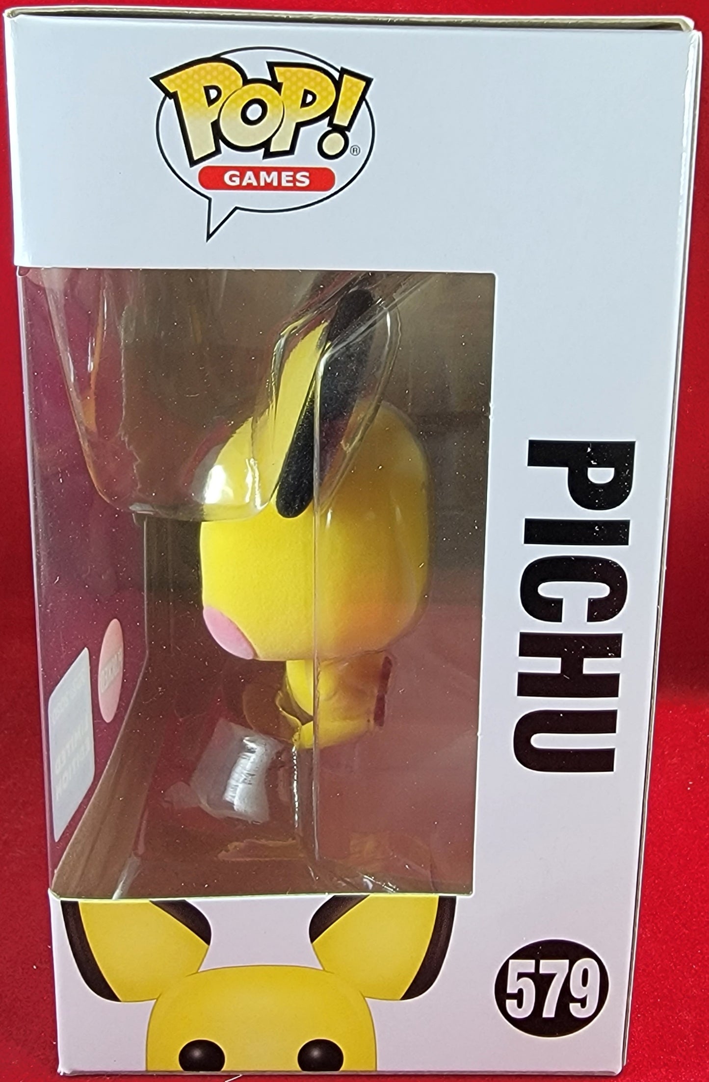 Flocked pichu funko # 579 (nib)