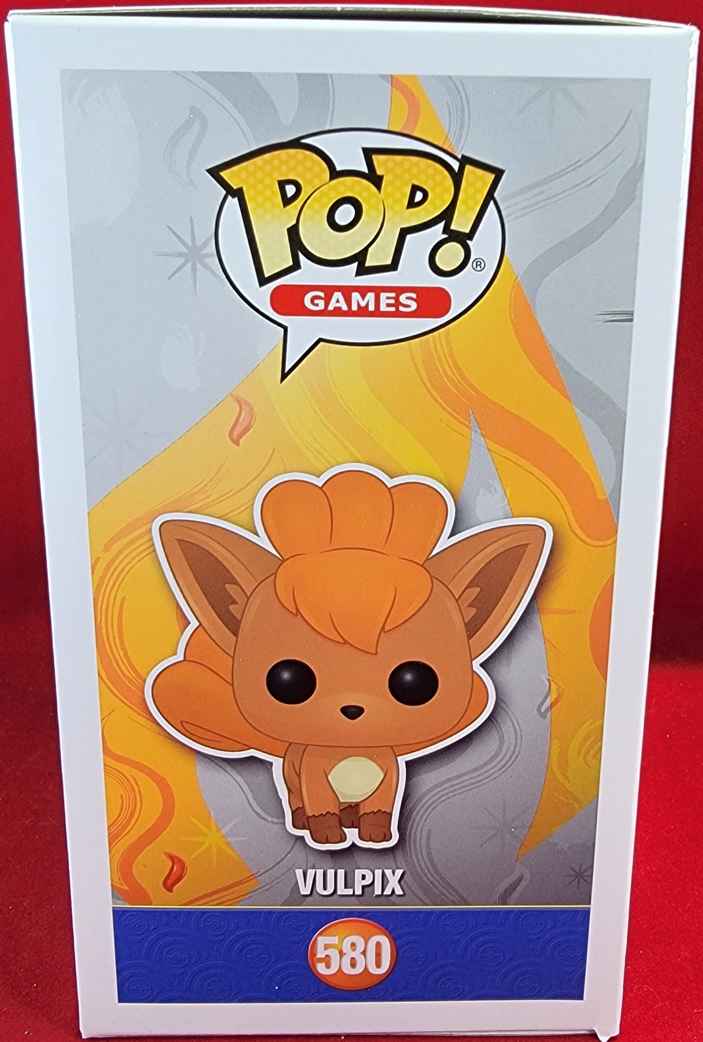 Flocked vulpix funko # 580 (nib)