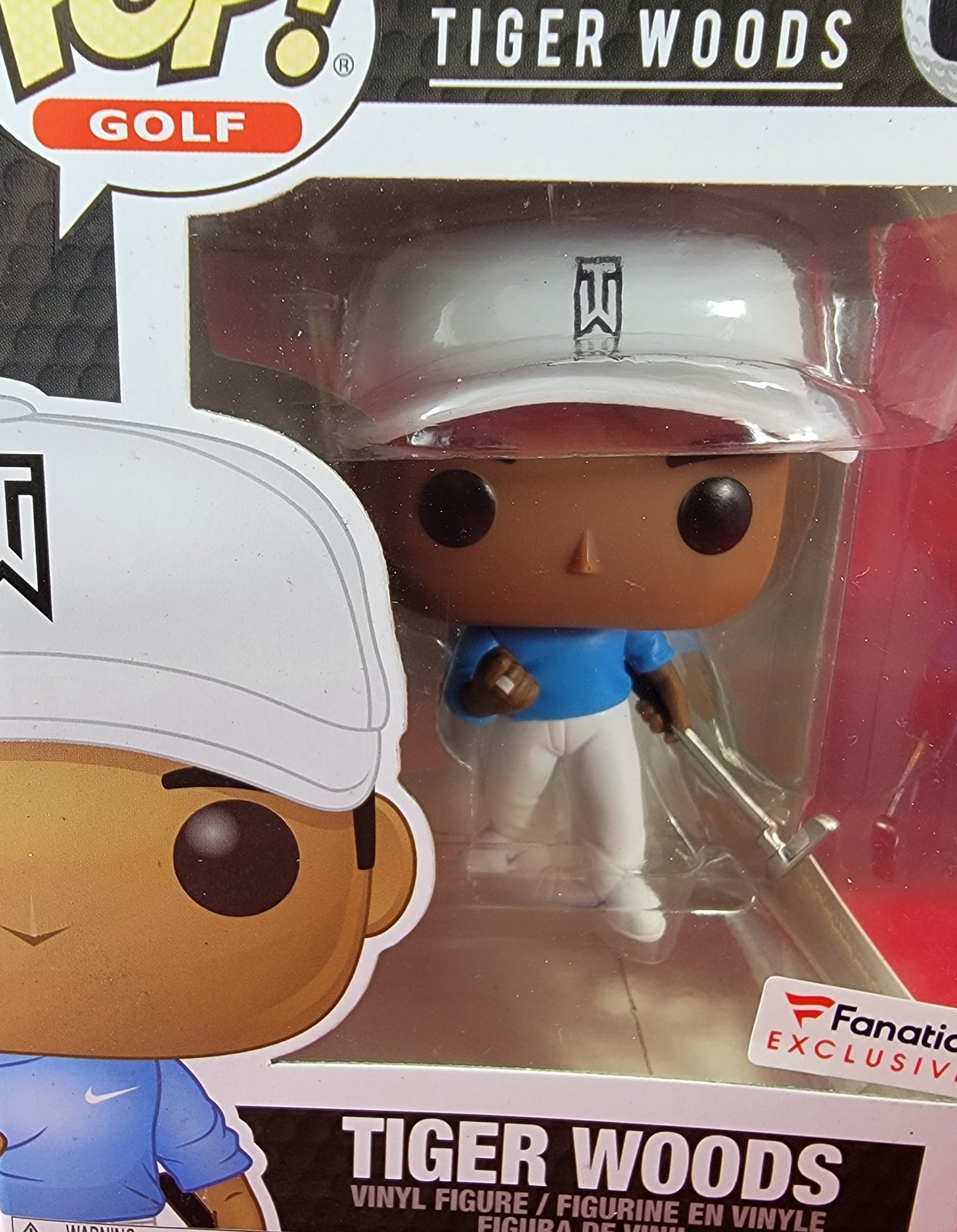 Tiger woods fanatics exclusive funko # 04 (nib)