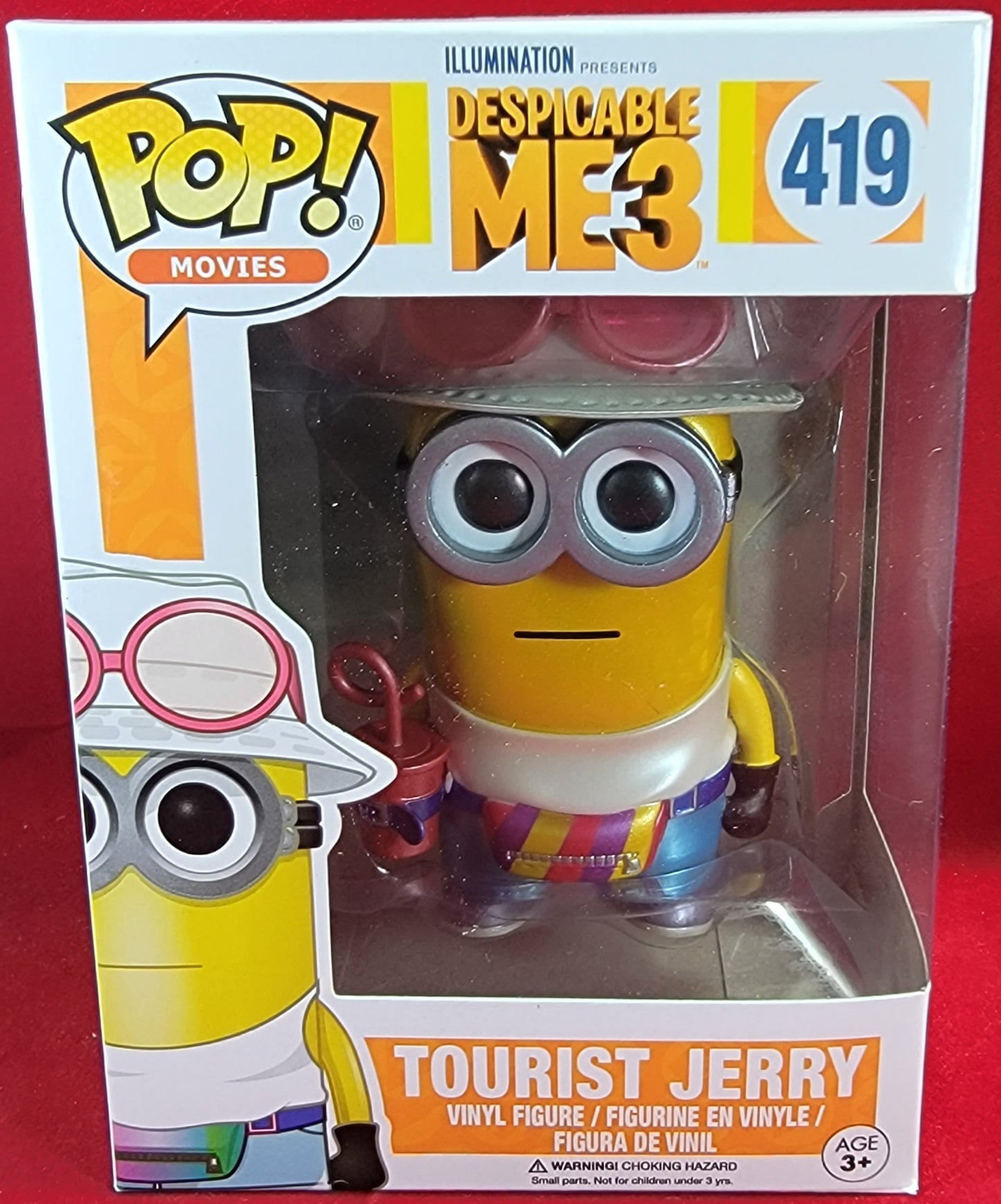 Tourist jerry funko # 419 (nib)