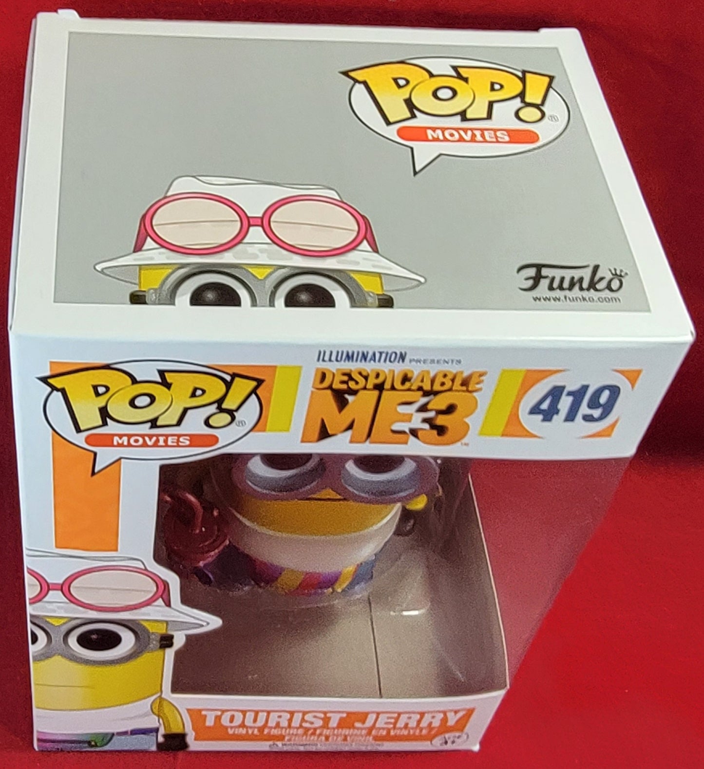 Tourist jerry funko # 419 (nib)