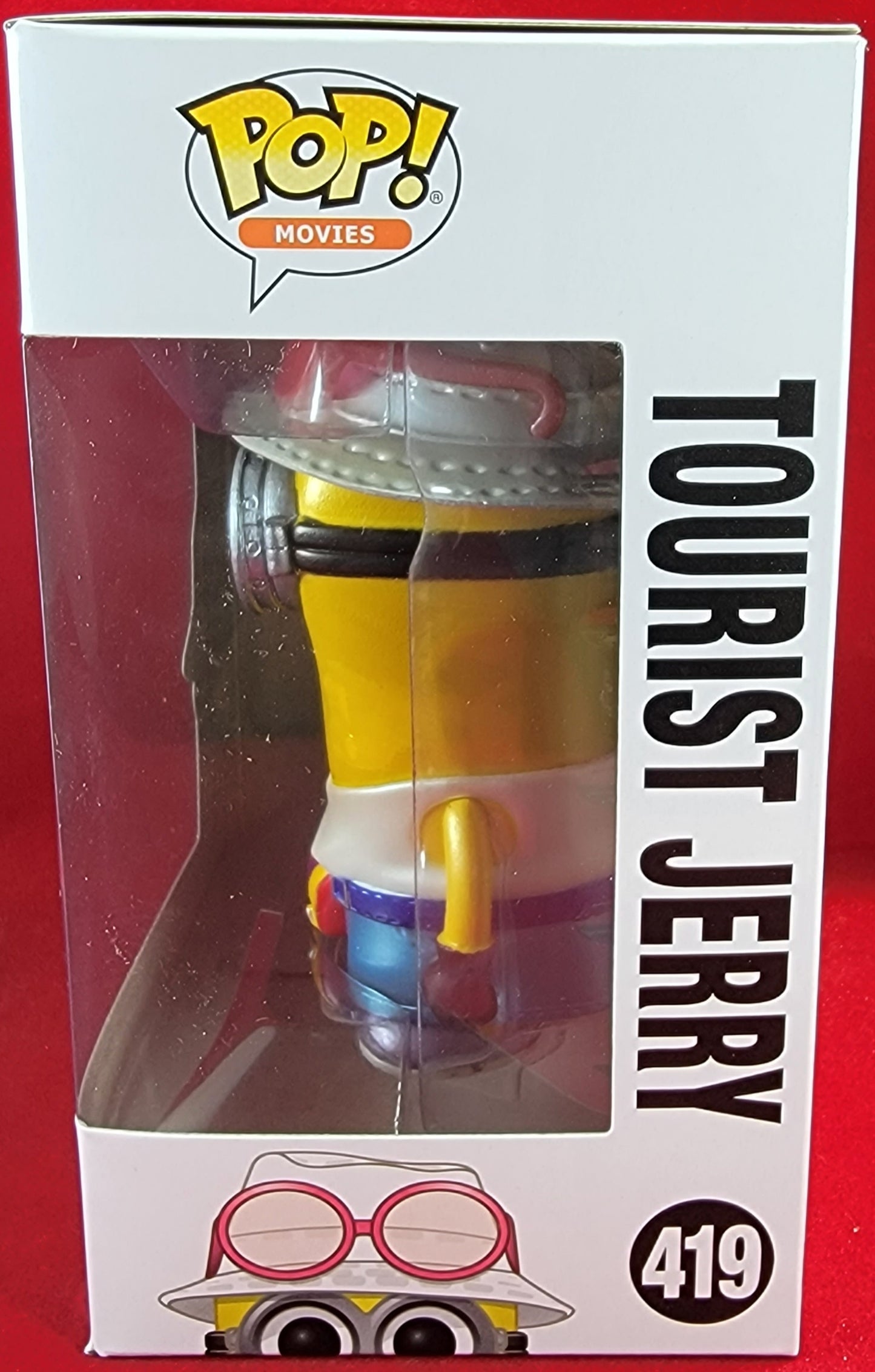 Tourist jerry funko # 419 (nib)