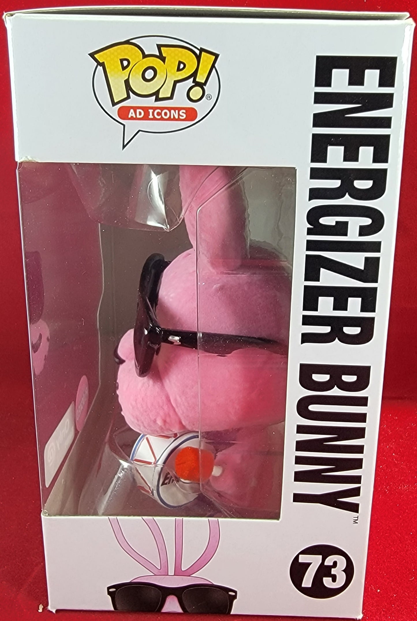 Energizer bunny flocked gamestop exclusive funko # 73 (nib)