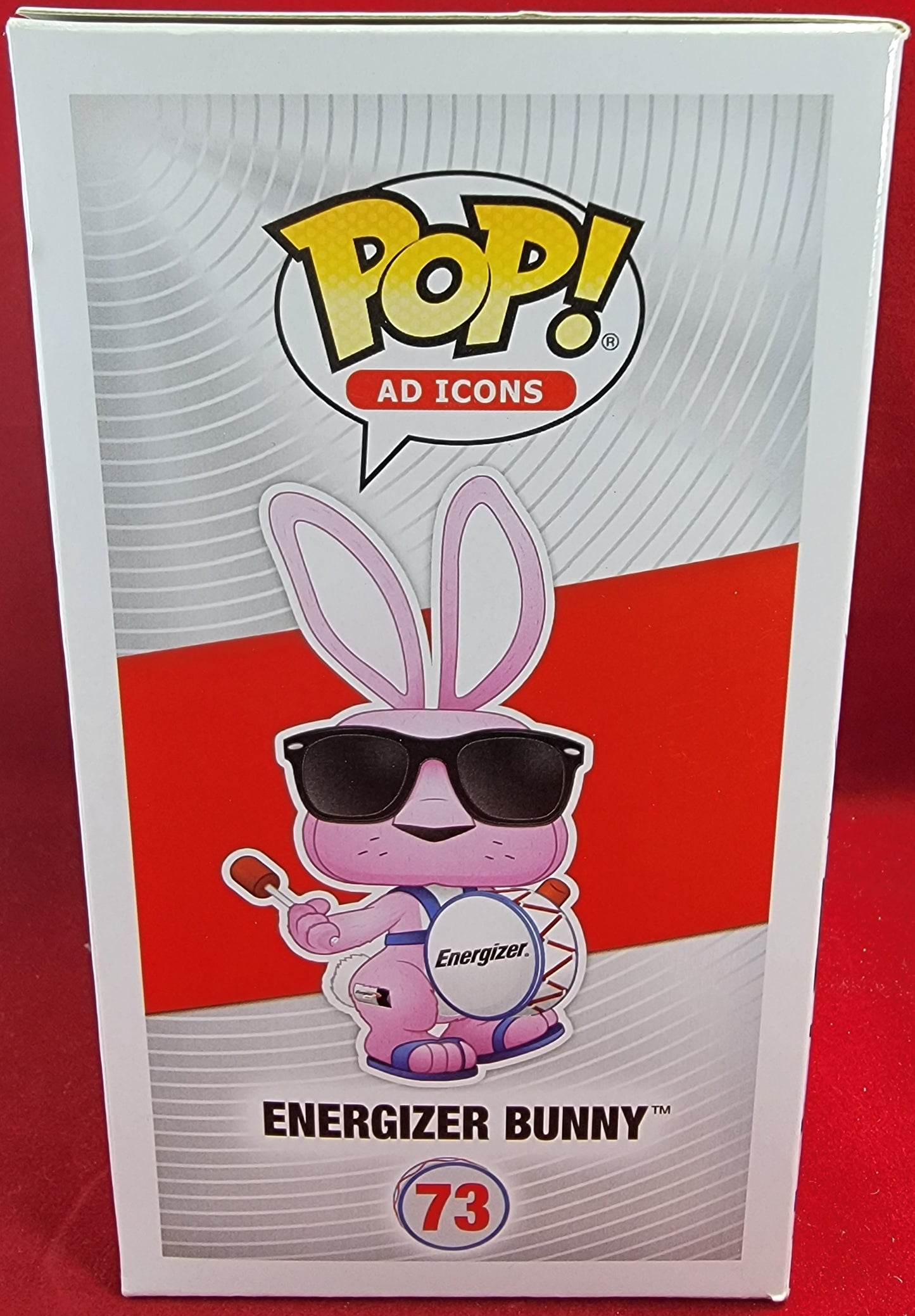 Energizer bunny flocked gamestop exclusive funko # 73 (nib)