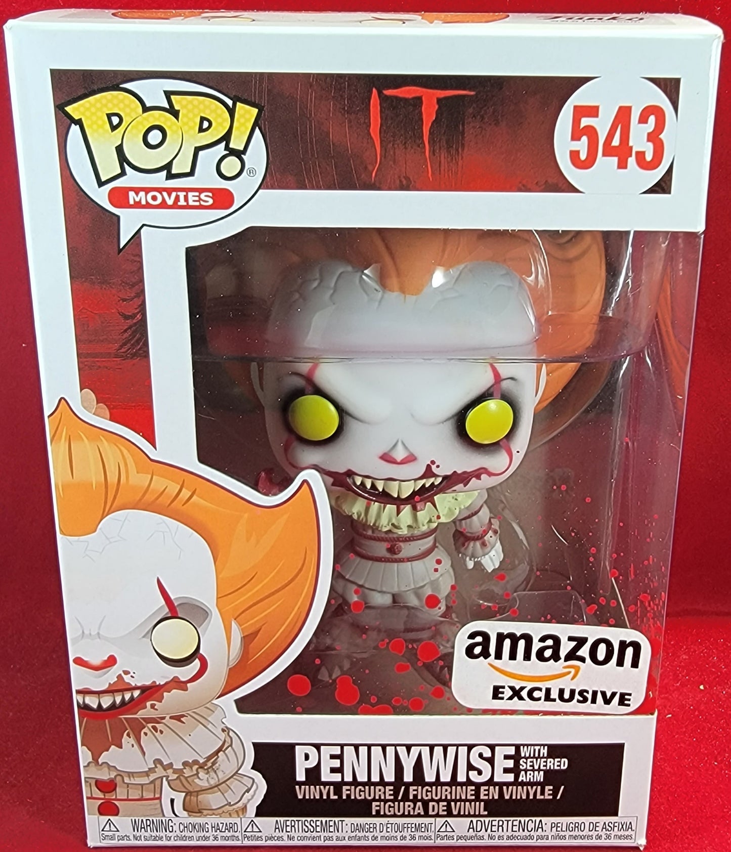 Pennywise amazon exclusive funko # 543 (nib)