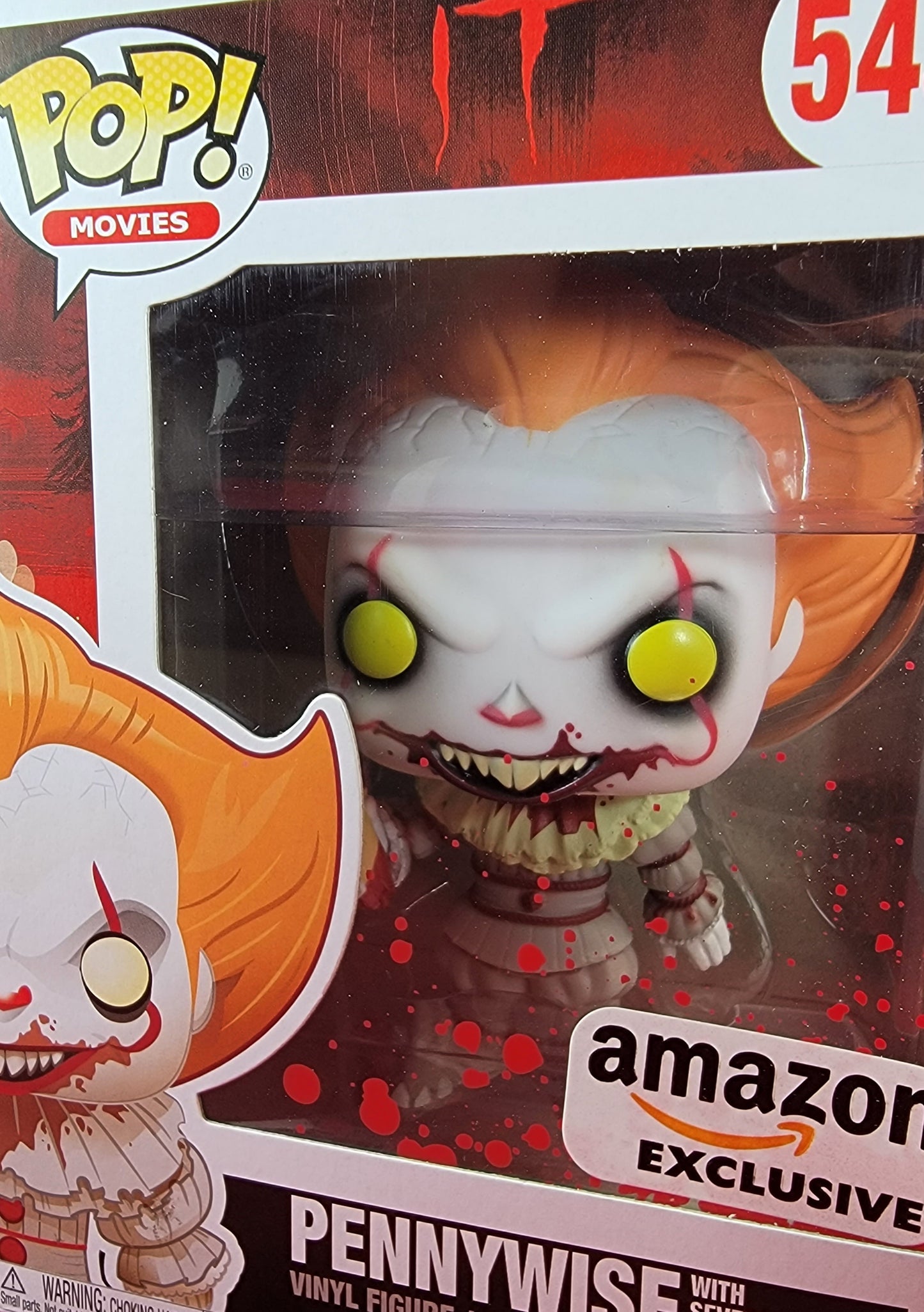 Pennywise amazon exclusive funko # 543 (nib)