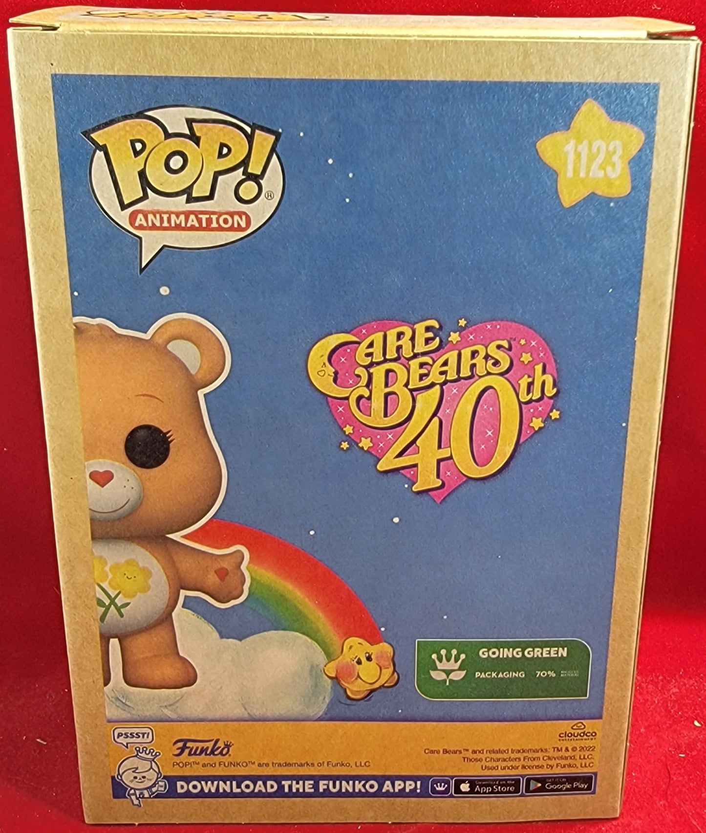 Friend bear walmart earth day 2022 exclusive funko # 1123 (nib)