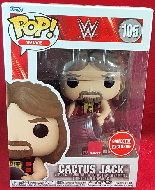 Cactus jack gamestop exclusive # 105 funko (nib)