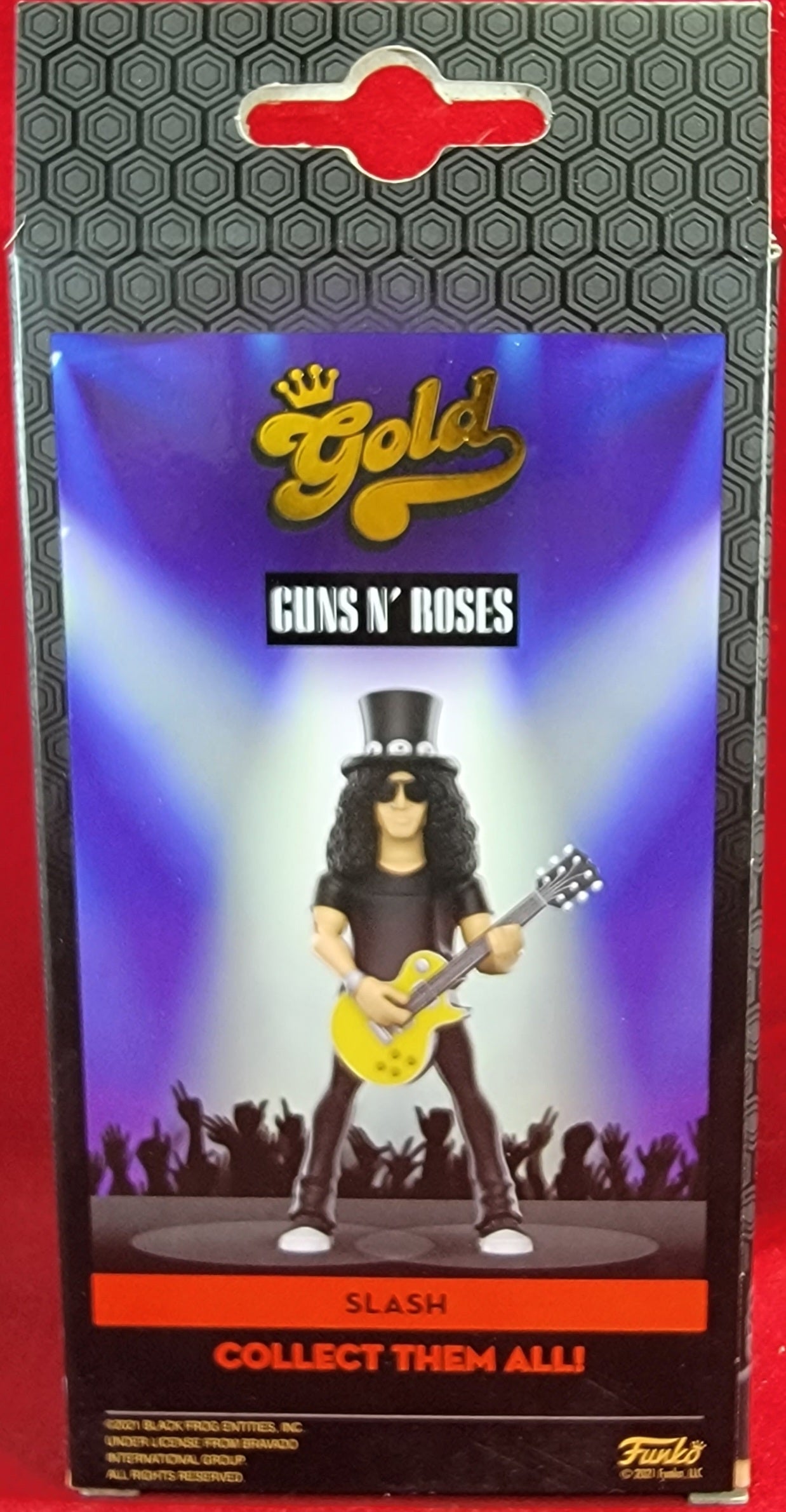 Slash Funko vinyl gold  figure (nib)