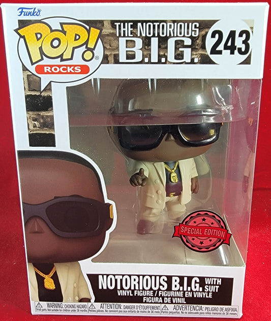 Notorious b.i.g. exclusive funko # 243 (nib)