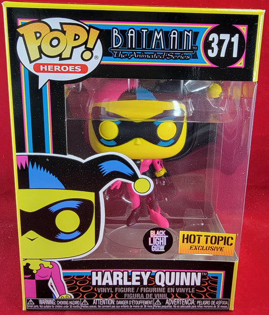 Harley Quinn blacklight hot topic exclusive 371 (nib)