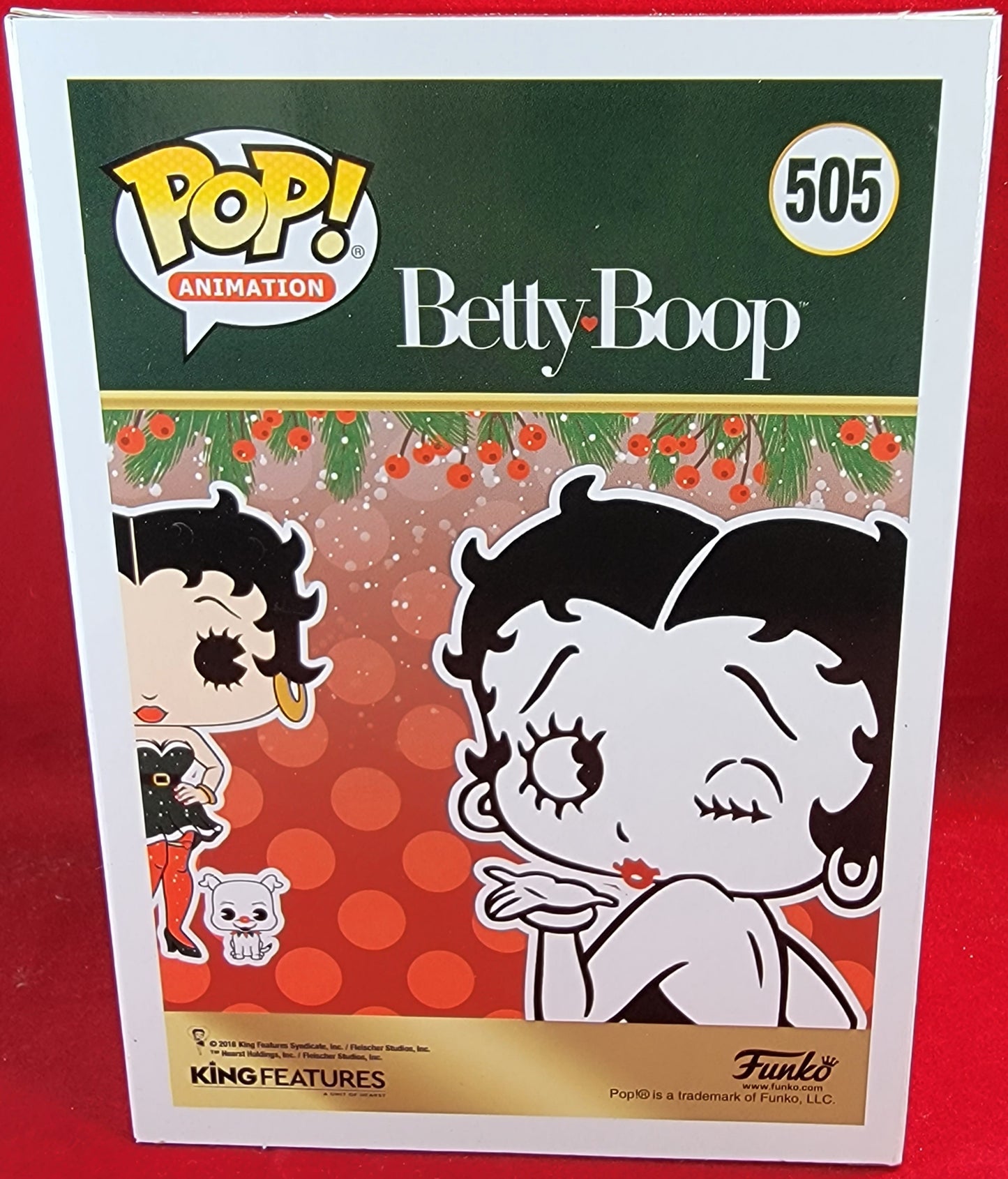 Elf Betty Boop & Pudgy Christmas limited edition 505 (nib)