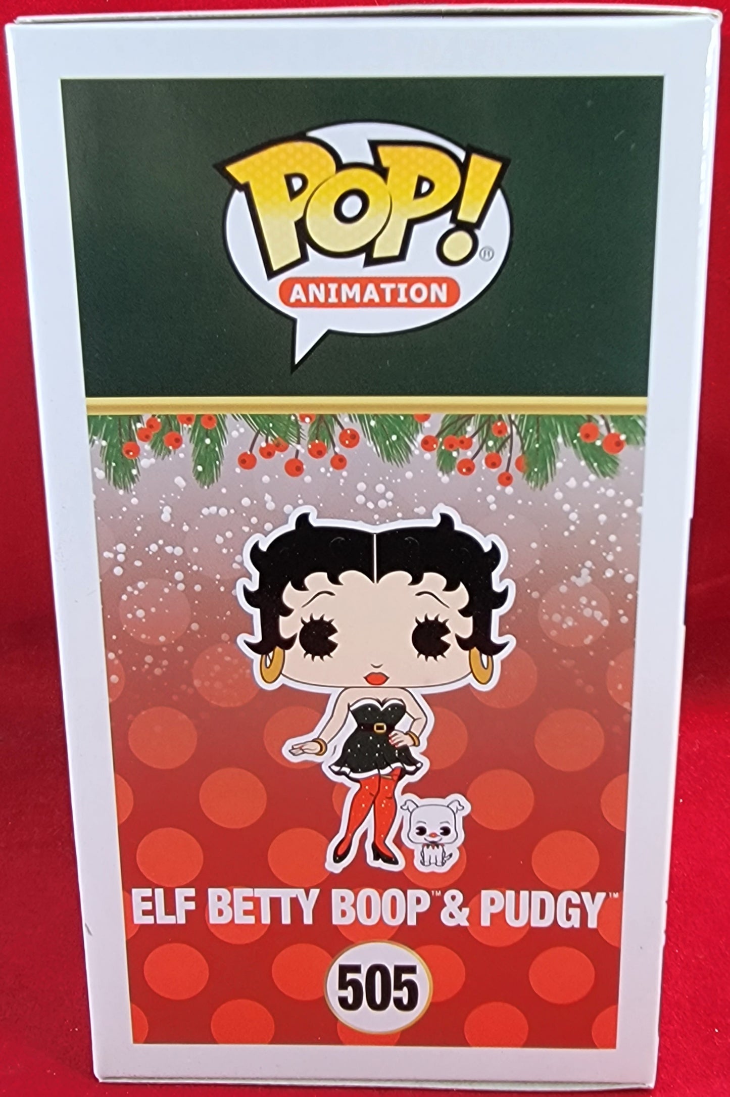 Elf Betty Boop & Pudgy Christmas limited edition 505 (nib)