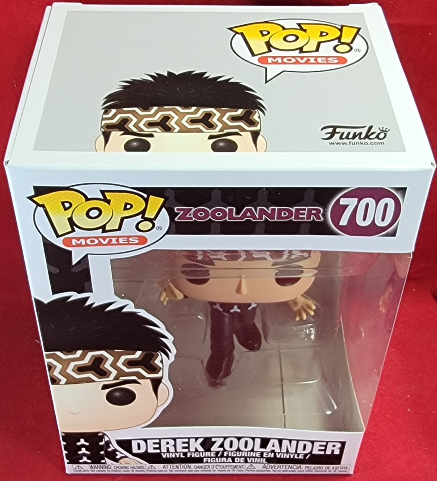 Derek zoolander funko # 700 (nib)