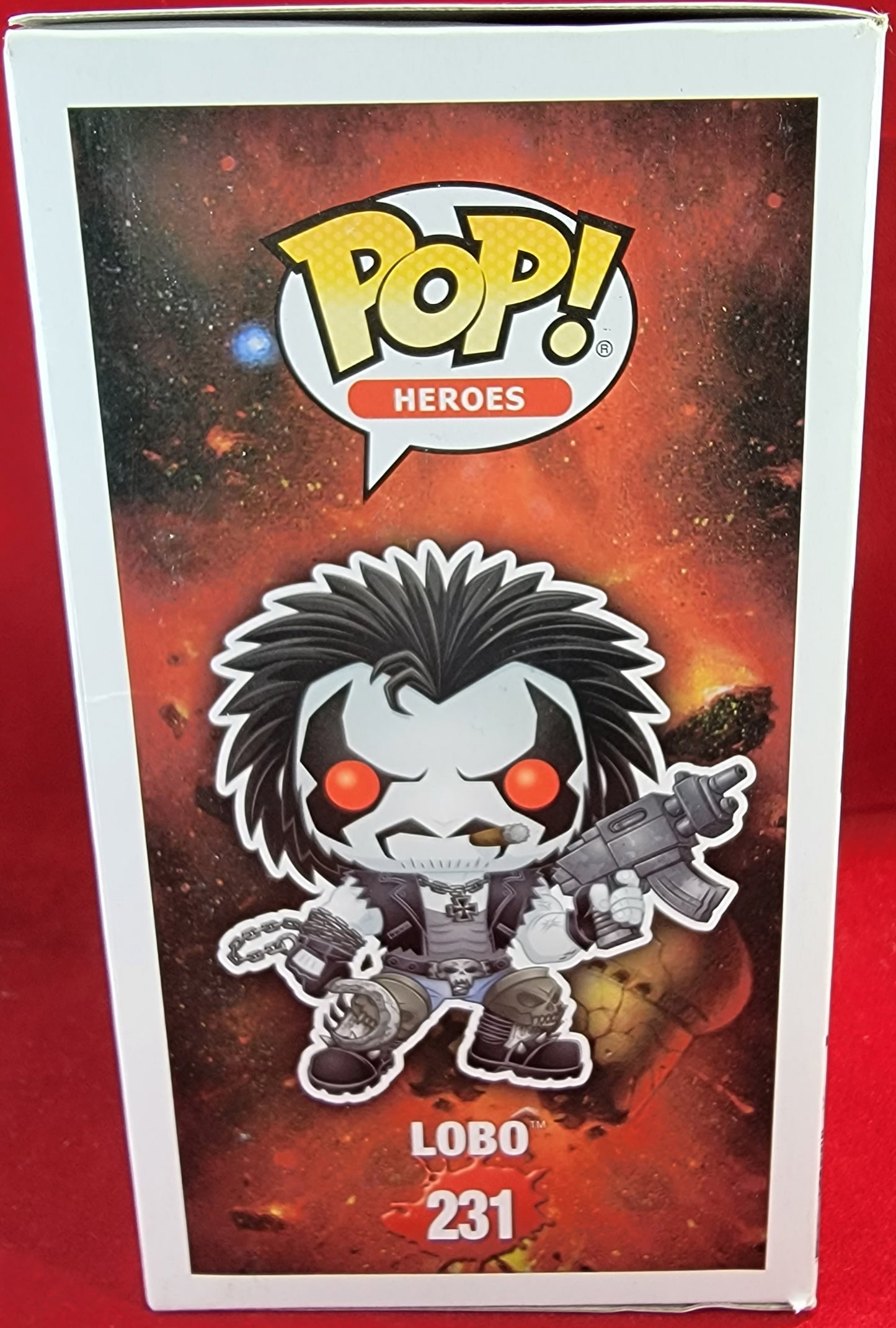 DC Super Heroes Lobo non Bloody Edition 231 Funko (nib)