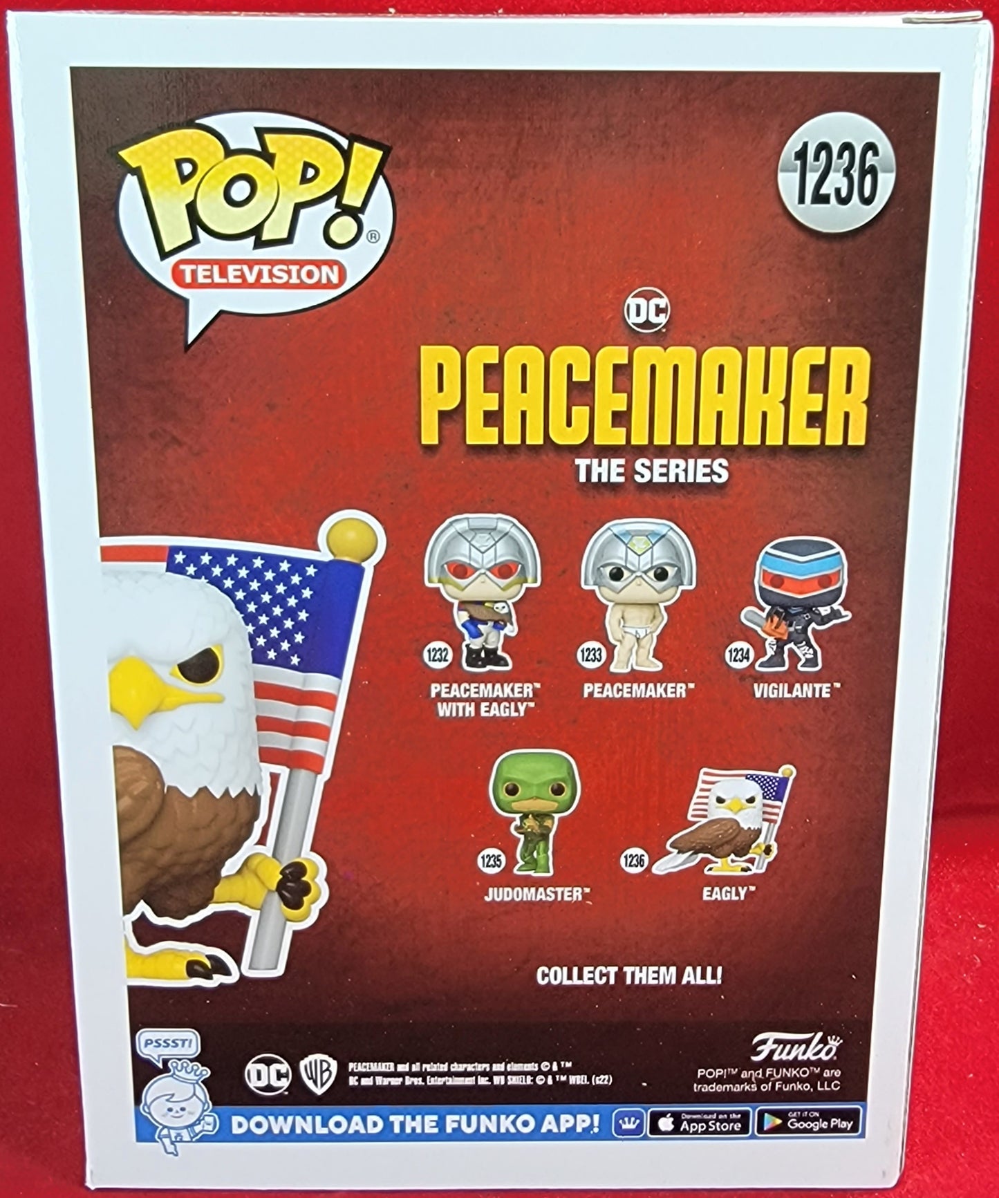 Eagly amazon exclusive funko # 1236 (nib)