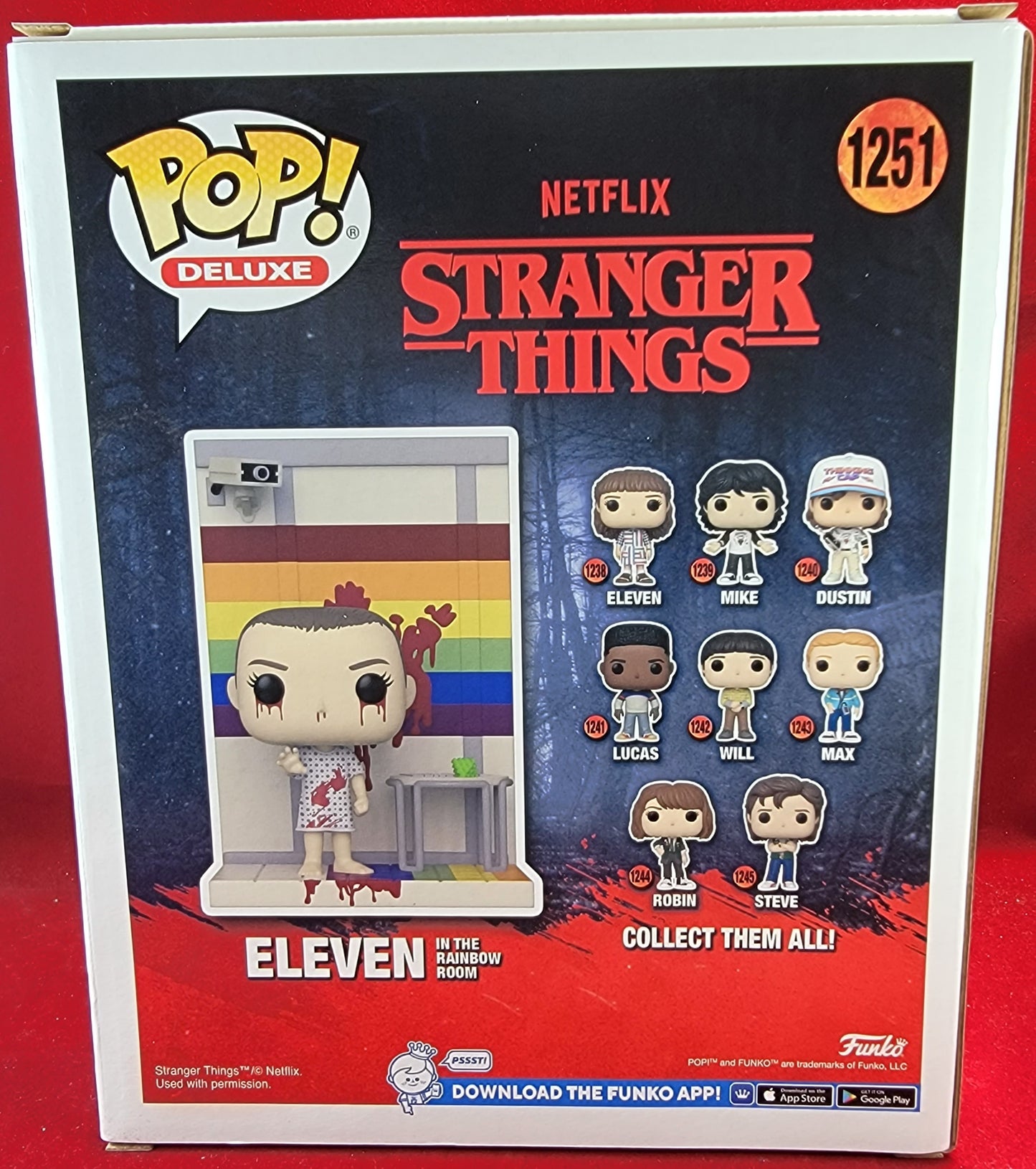 eleven in the rainbow room target exclusive funko # 1251 (nib)