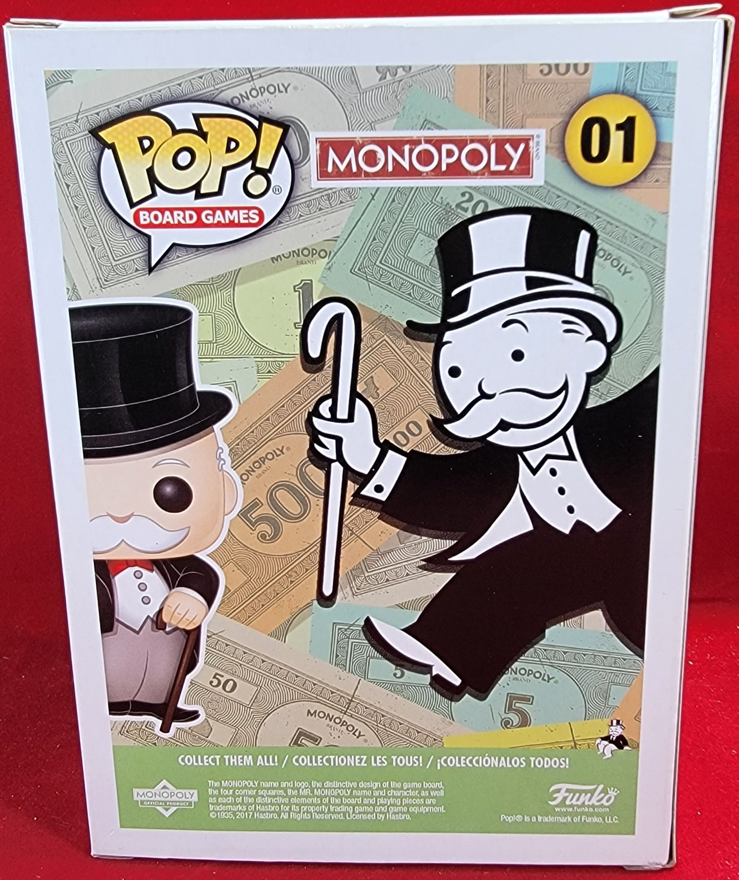 Mr. monopoly funko limited edition # 01 (nib)