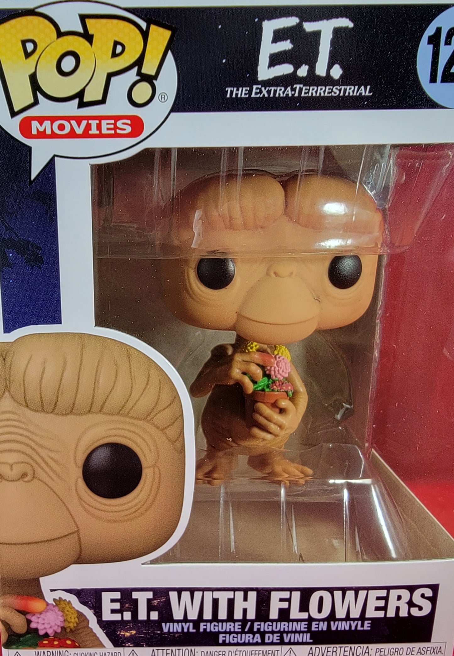 E.t. with flowers funko # 1255 (nib)