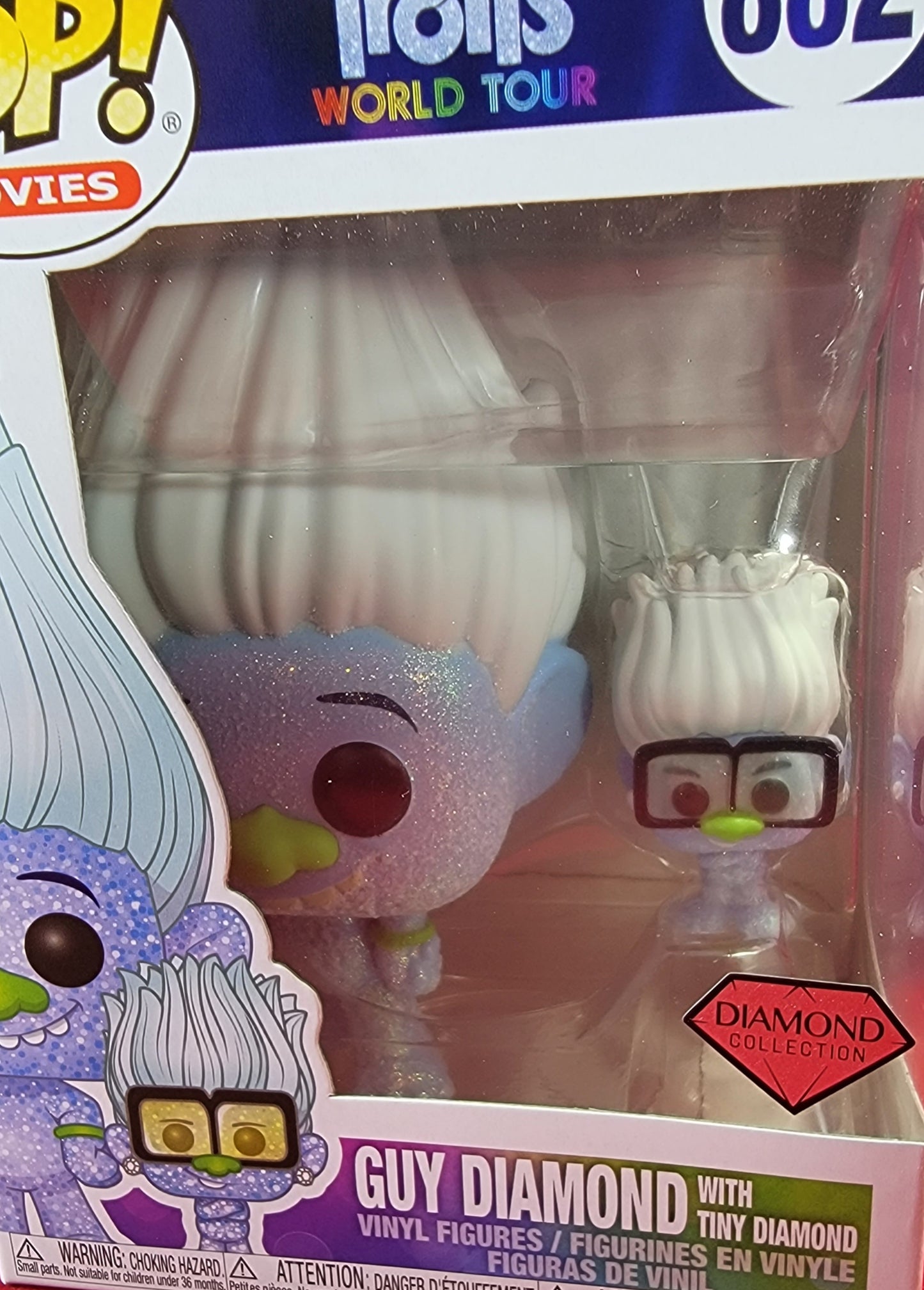 Guy diamond with tiny diamond funko # 882 (nib)