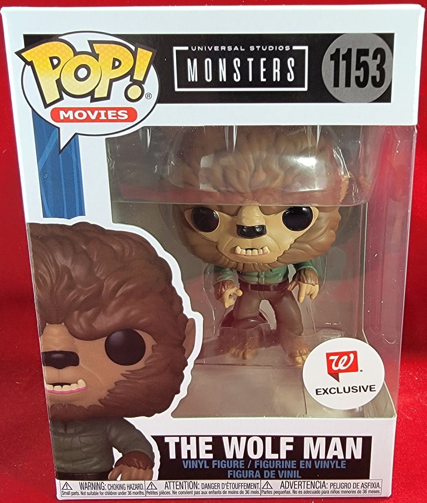 Monsters the wolfman Walgreens exclusive # 1153 (NIB)