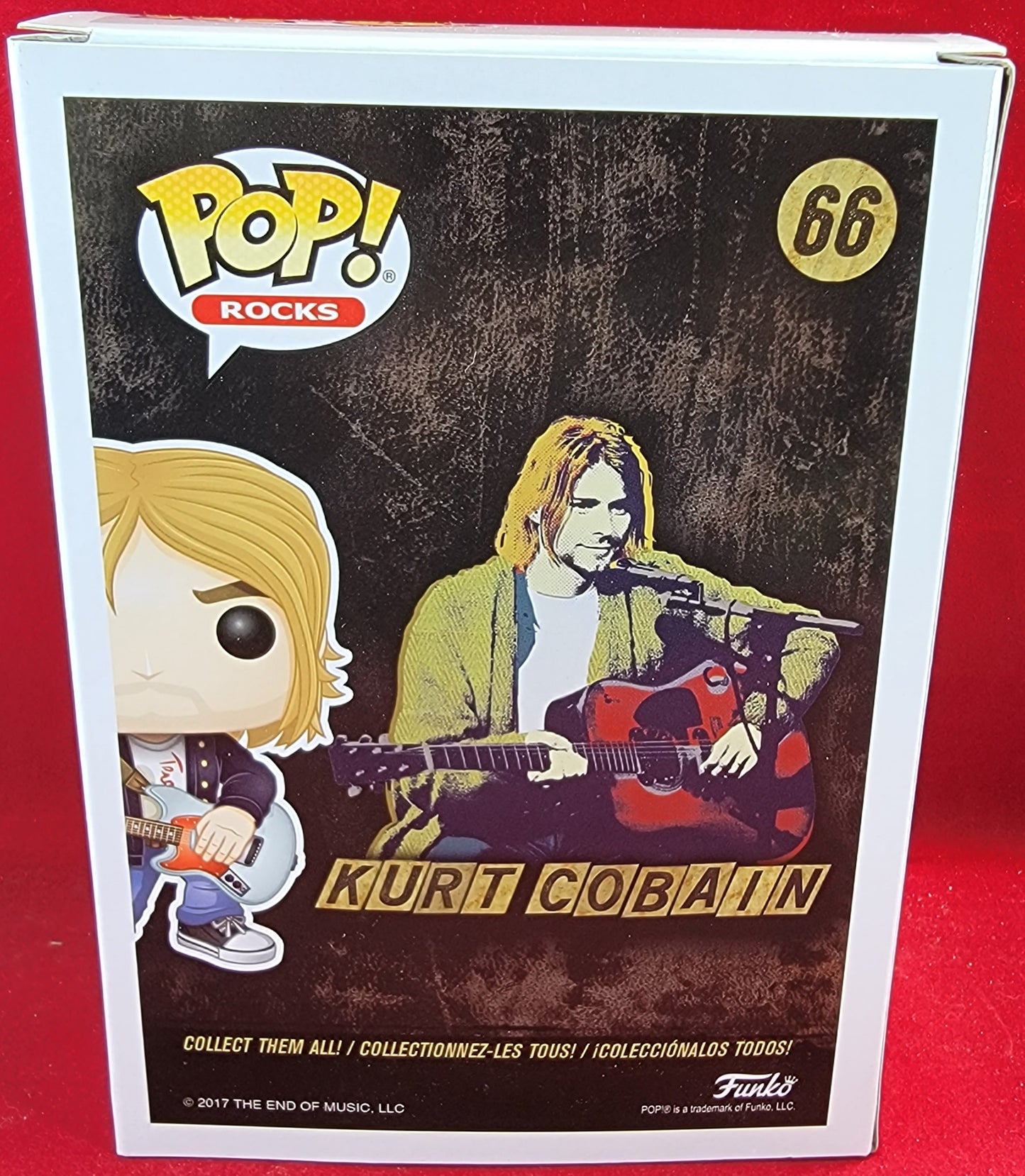 Kurt cobain hot topic exclusive 66 (nib)