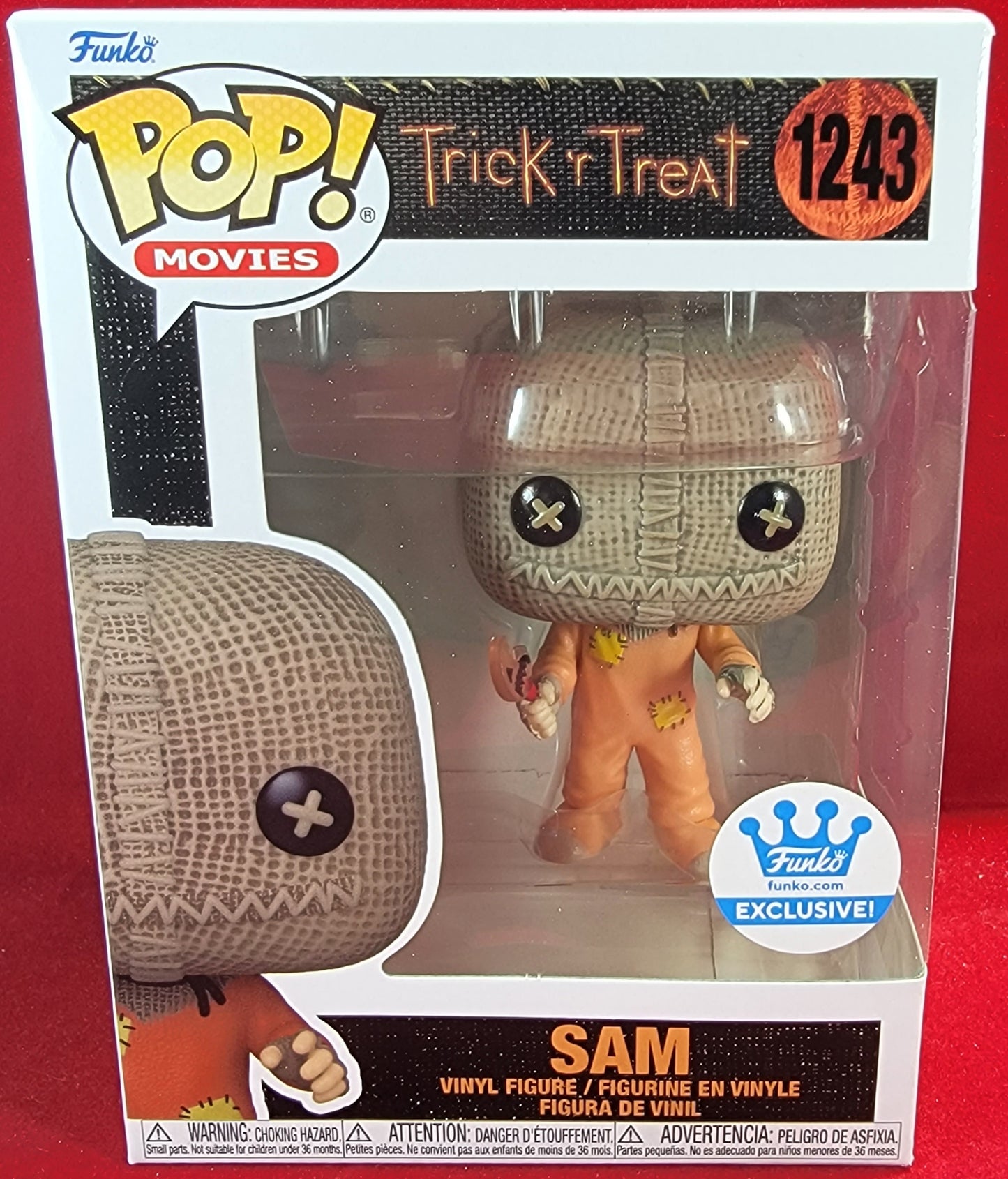 Sam funko exclusive # 1243 (nib)