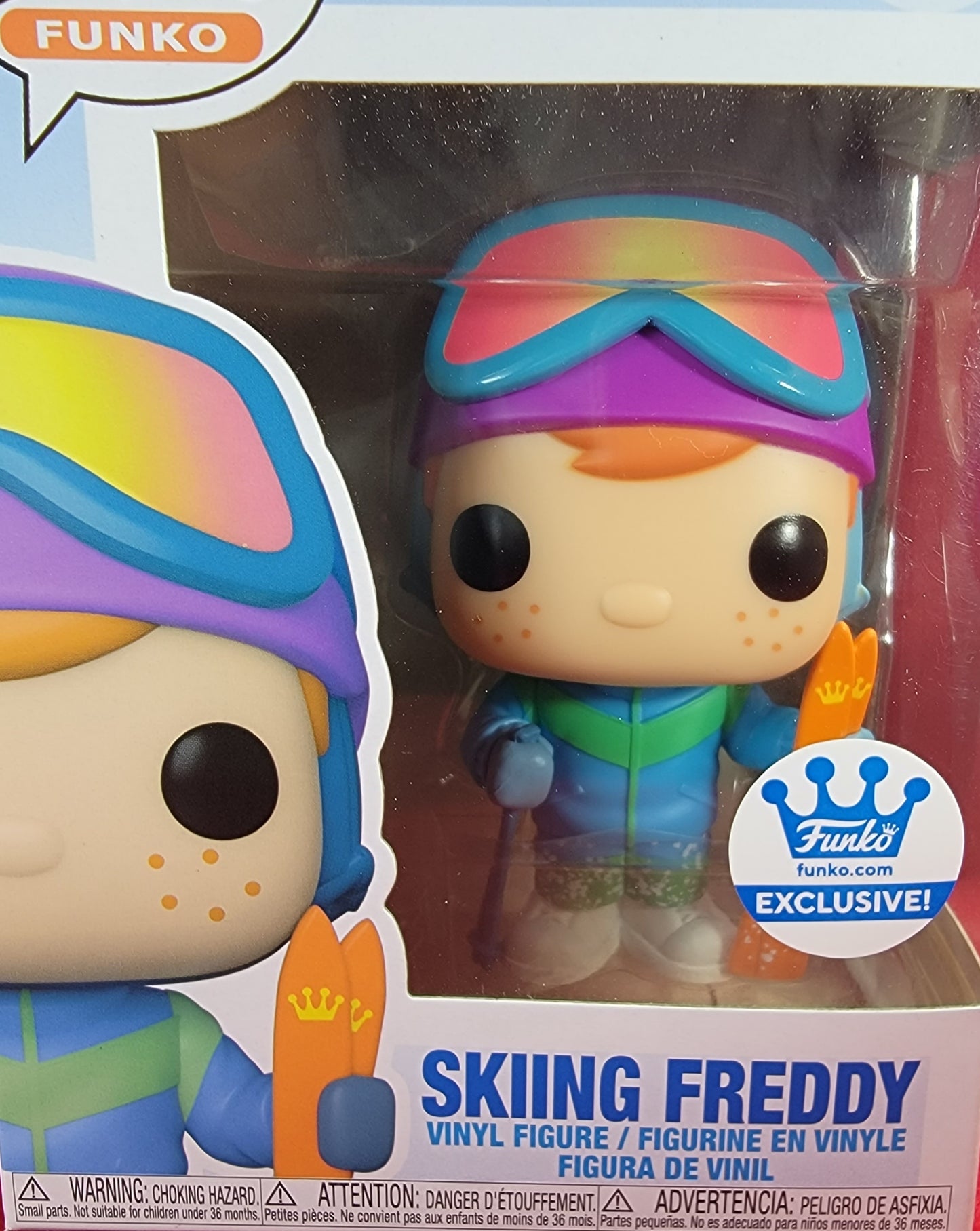 Skiing freddy funko exclusive # 190 (nib)