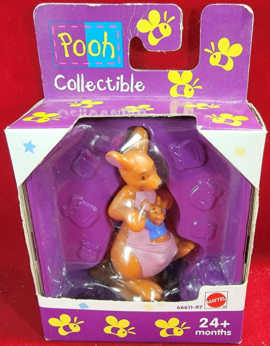 Pooh collectible kanga and roo figure (nib)