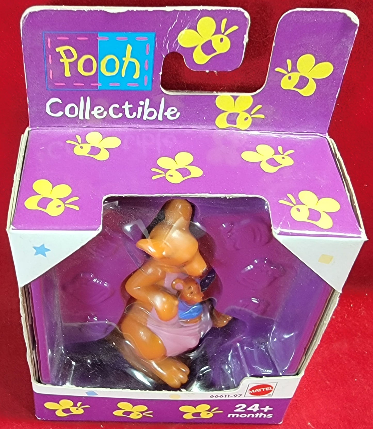 Pooh collectible kanga and roo figure (nib)