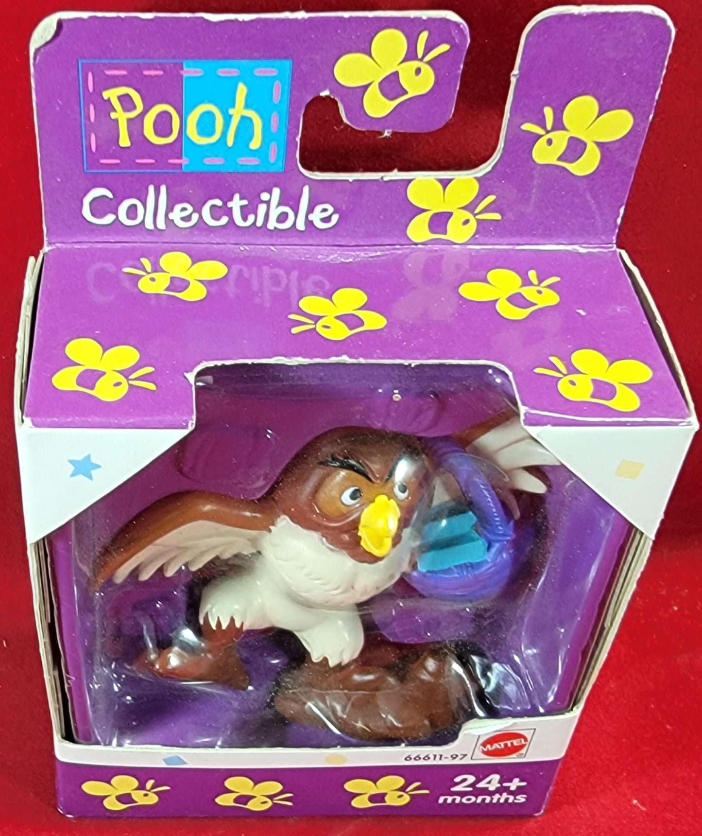 Pooh collectible  wise owl figure (nib)