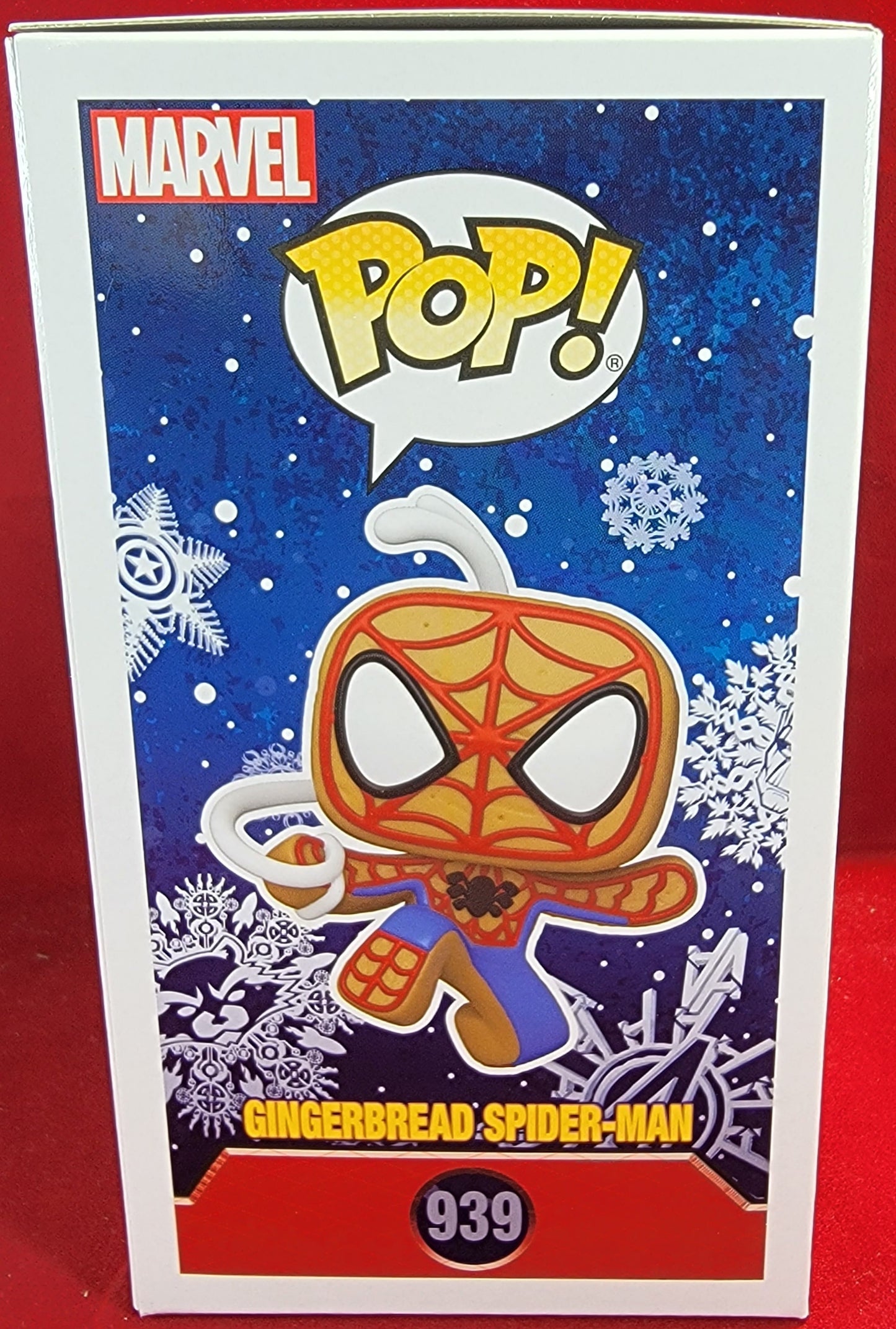 Gingerbread spider-man funko # 939 (nib)