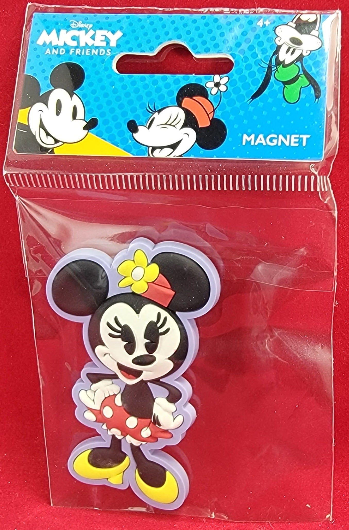 Minnie mouse magnet (nib)