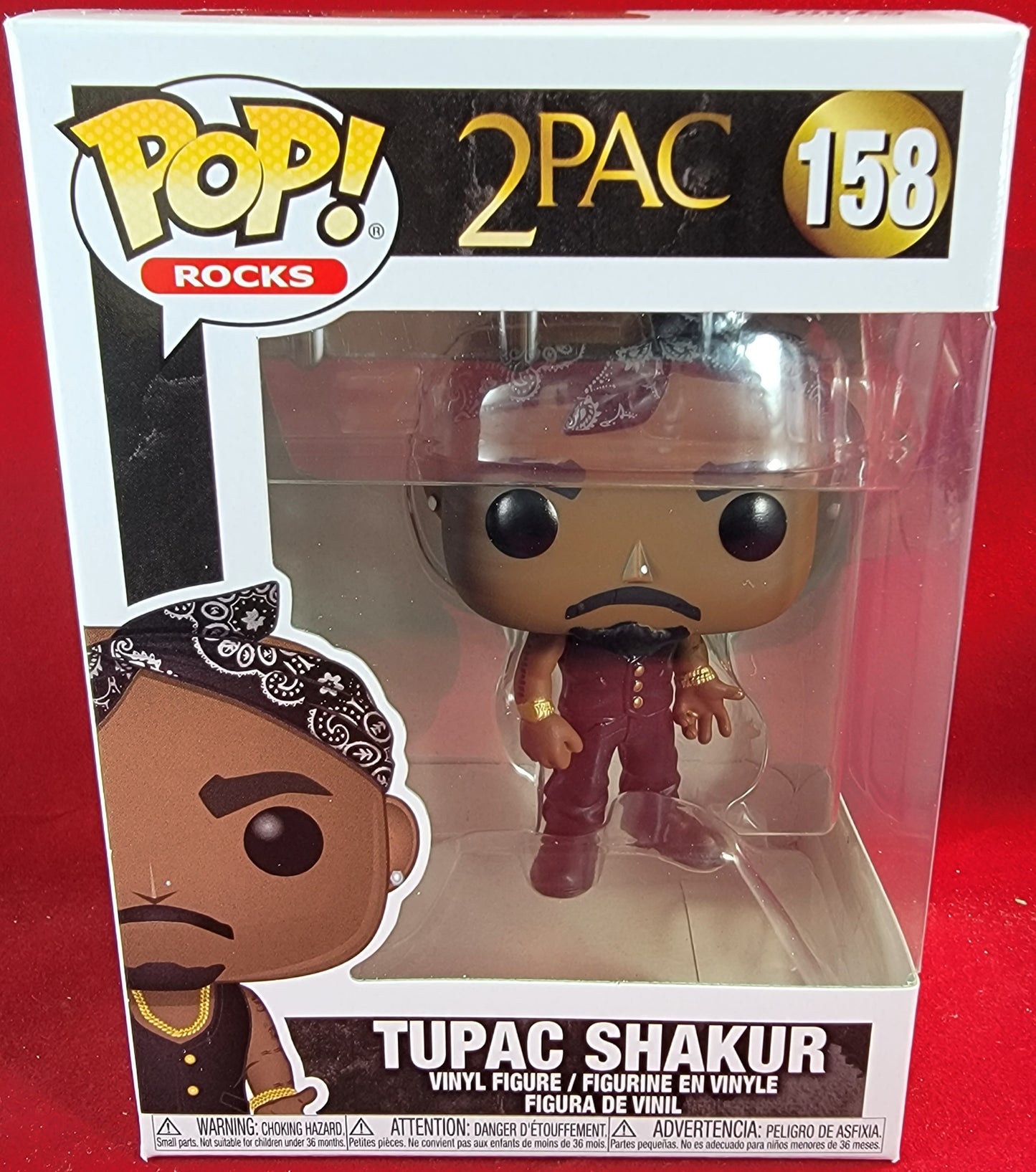 Tupac shakur funko # 158 (nib)