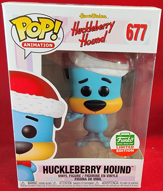 Huckleberry hound funko exclusive # 677 (nib)