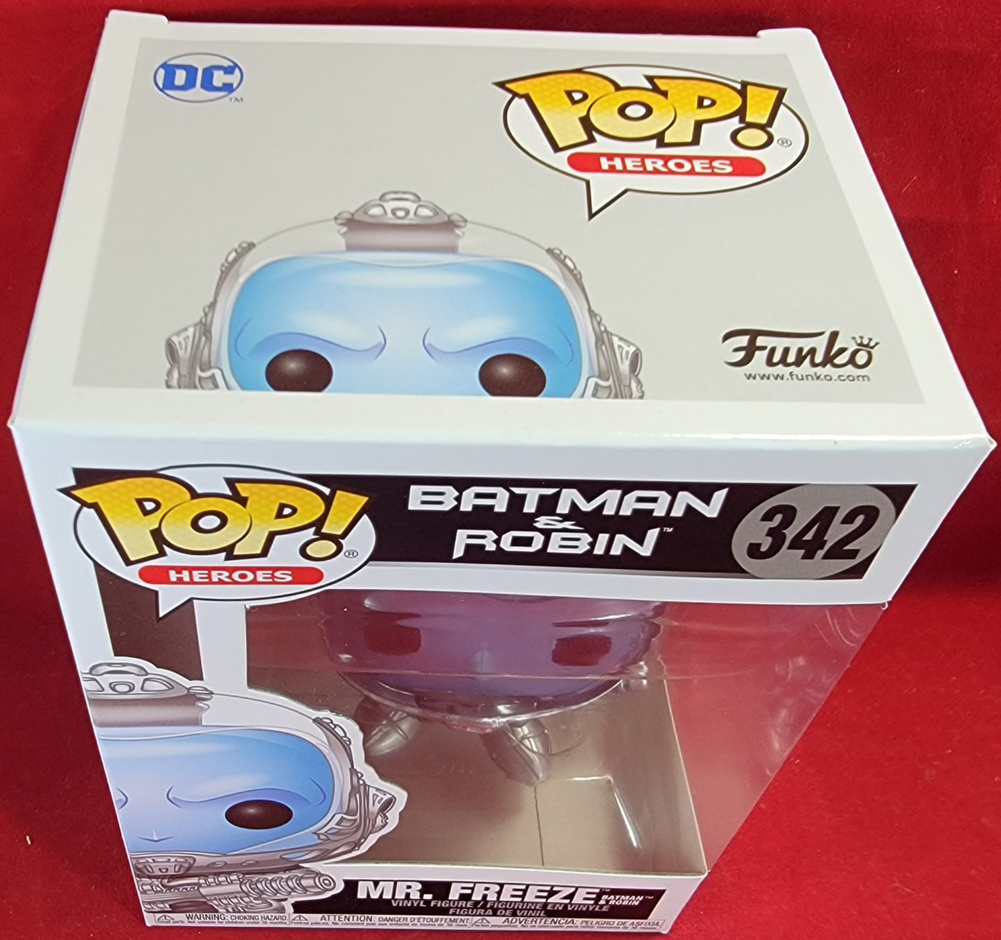 Mr. Freeze batman & robin funko # 342 (342)