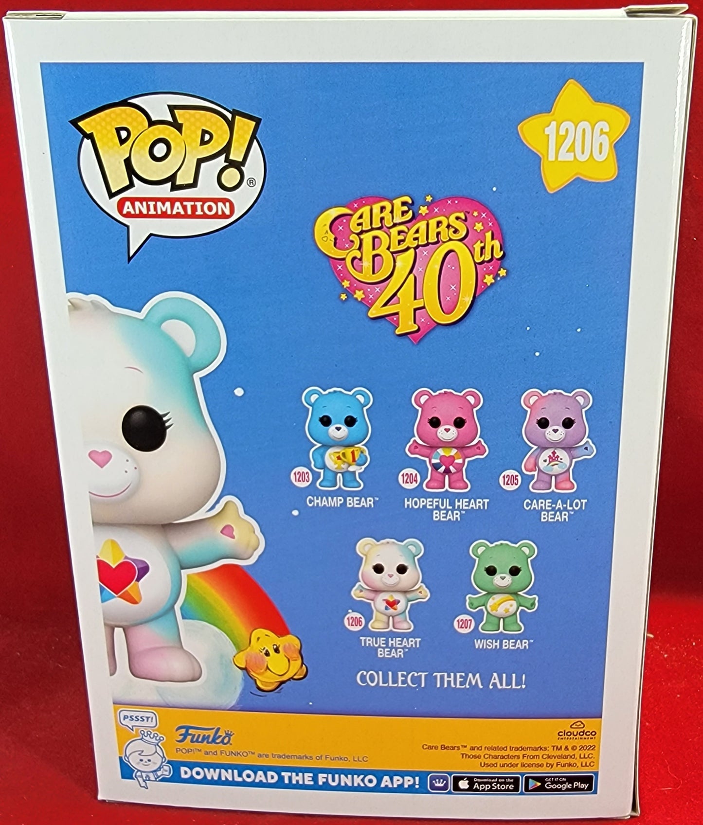 True heart bear funko # 1206 (nib)