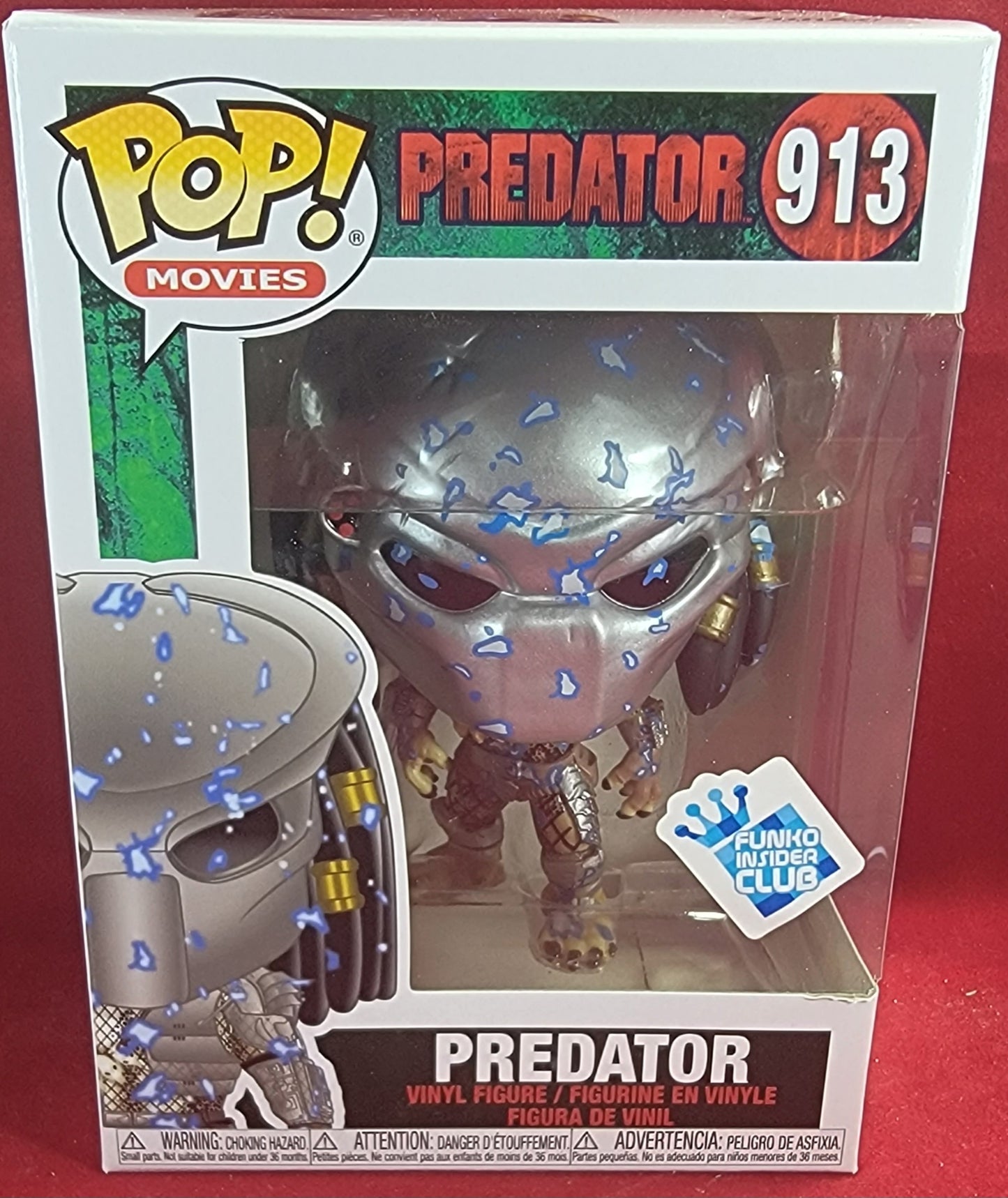 Predator funko insider club funko # 913 (nib)
brand new gamestop exclusive predator funko. pop has predator in silver, blue and white. pop is in near perfect condition and will be shipped in a compatible pop protector.