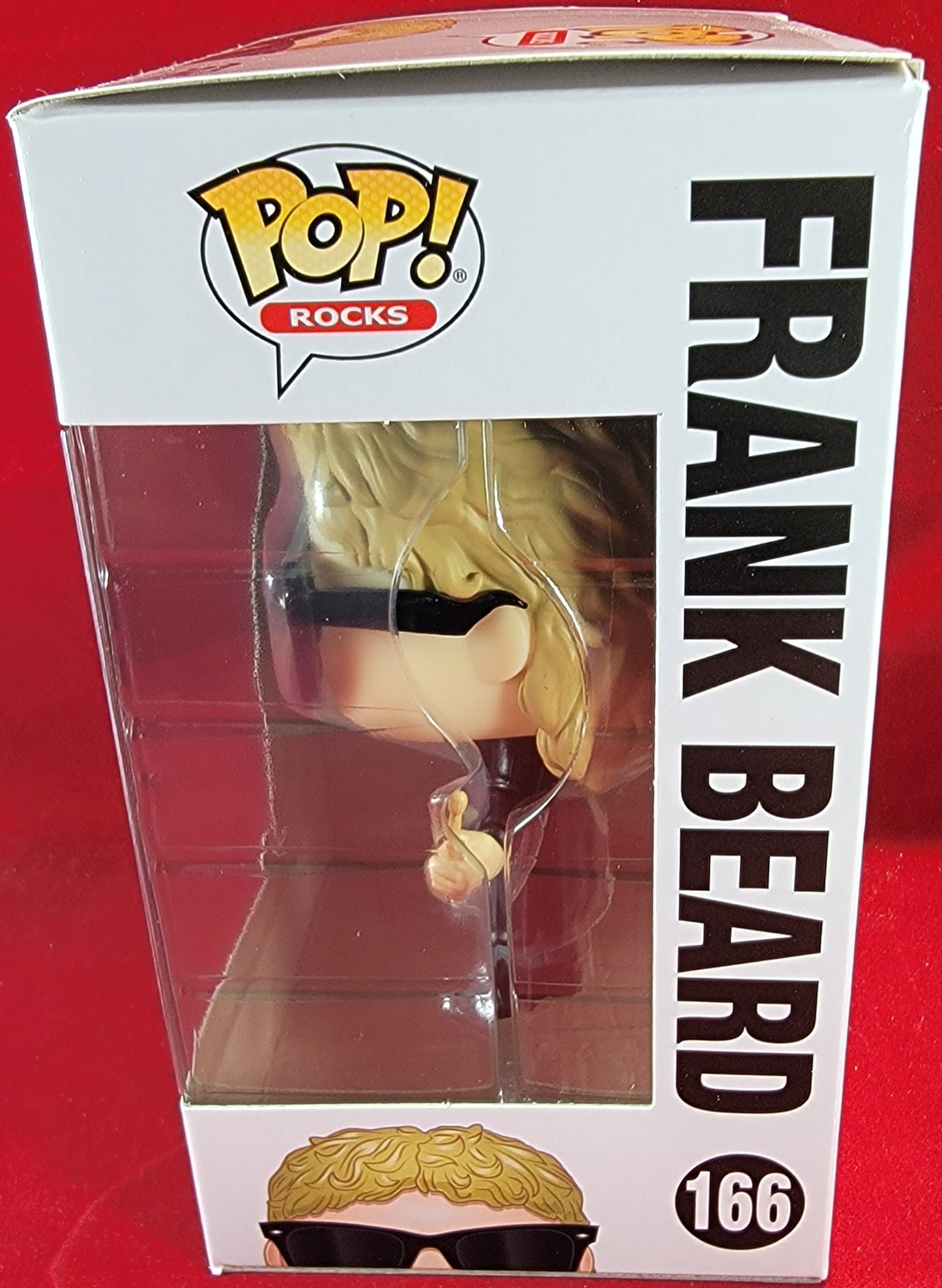 Frank beard funko # 166 (nib)
brand new drummer of zz top frank beard funko pop. pop has frank with drum sticks in hand. pop has a small zz top drum kit included. pop has a few lite scratches and will be shipped in a compatible pop protector.