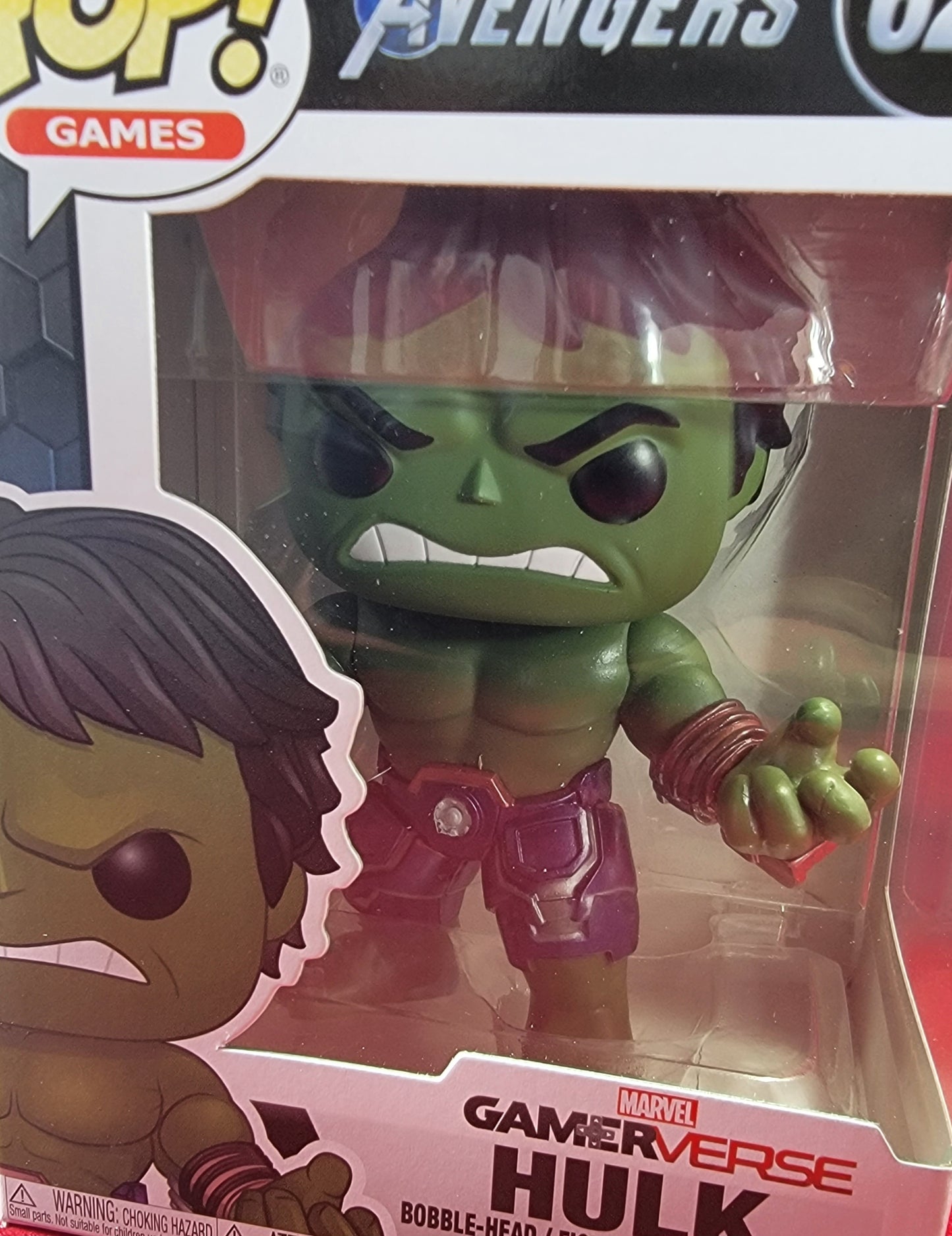 Hulk funko # 629 (nib)
brand new gamerverse marvel avengers hulk. pop has Hulk in metallic green. pop is in near perfect condition and will be shipped in a compatible pop protector.