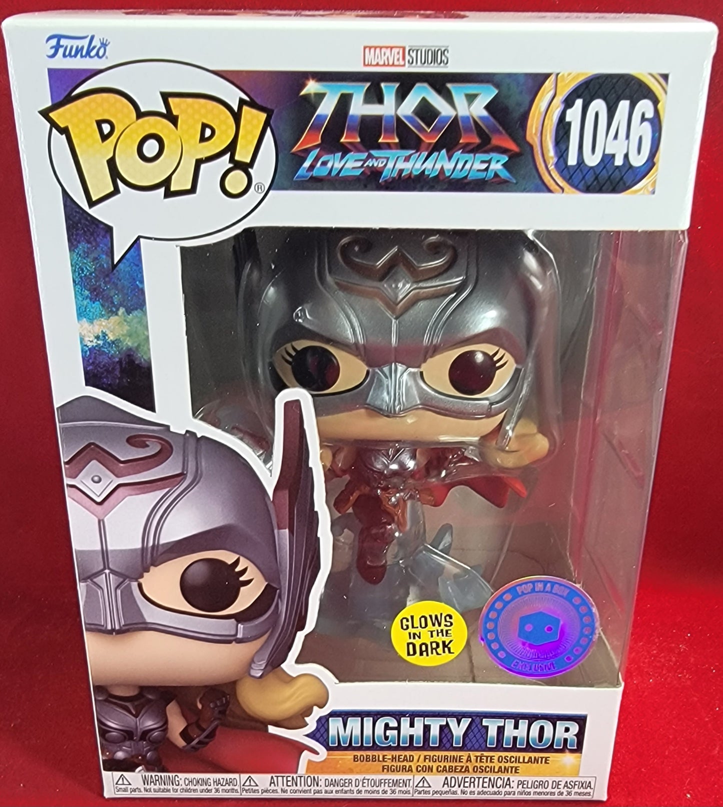 Mighty Thor pop in a box Exclusive funko # 1046 (nib)