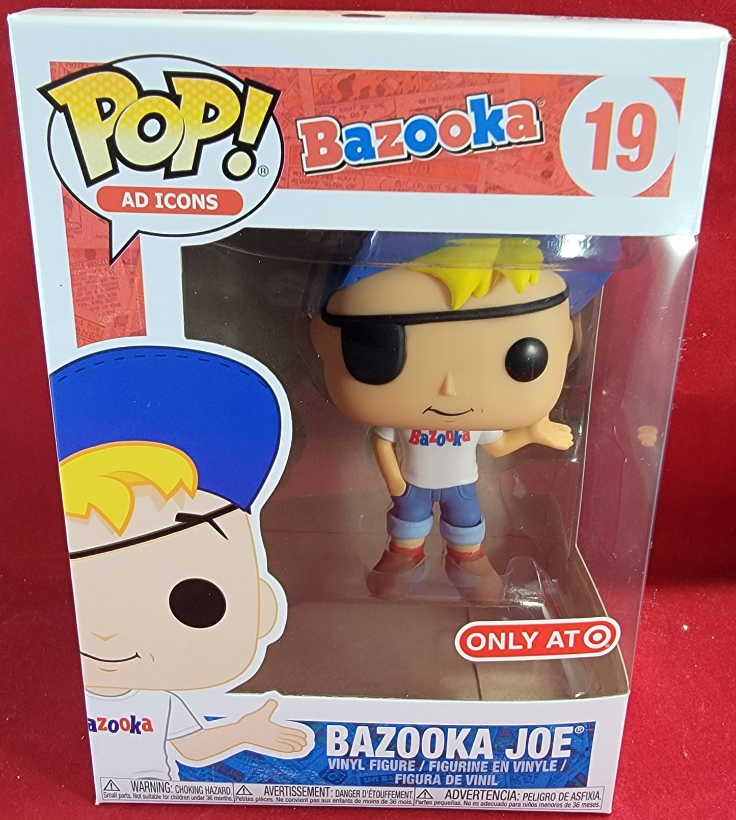 Bazooka joe target exclusive funko # 19 (nib)
