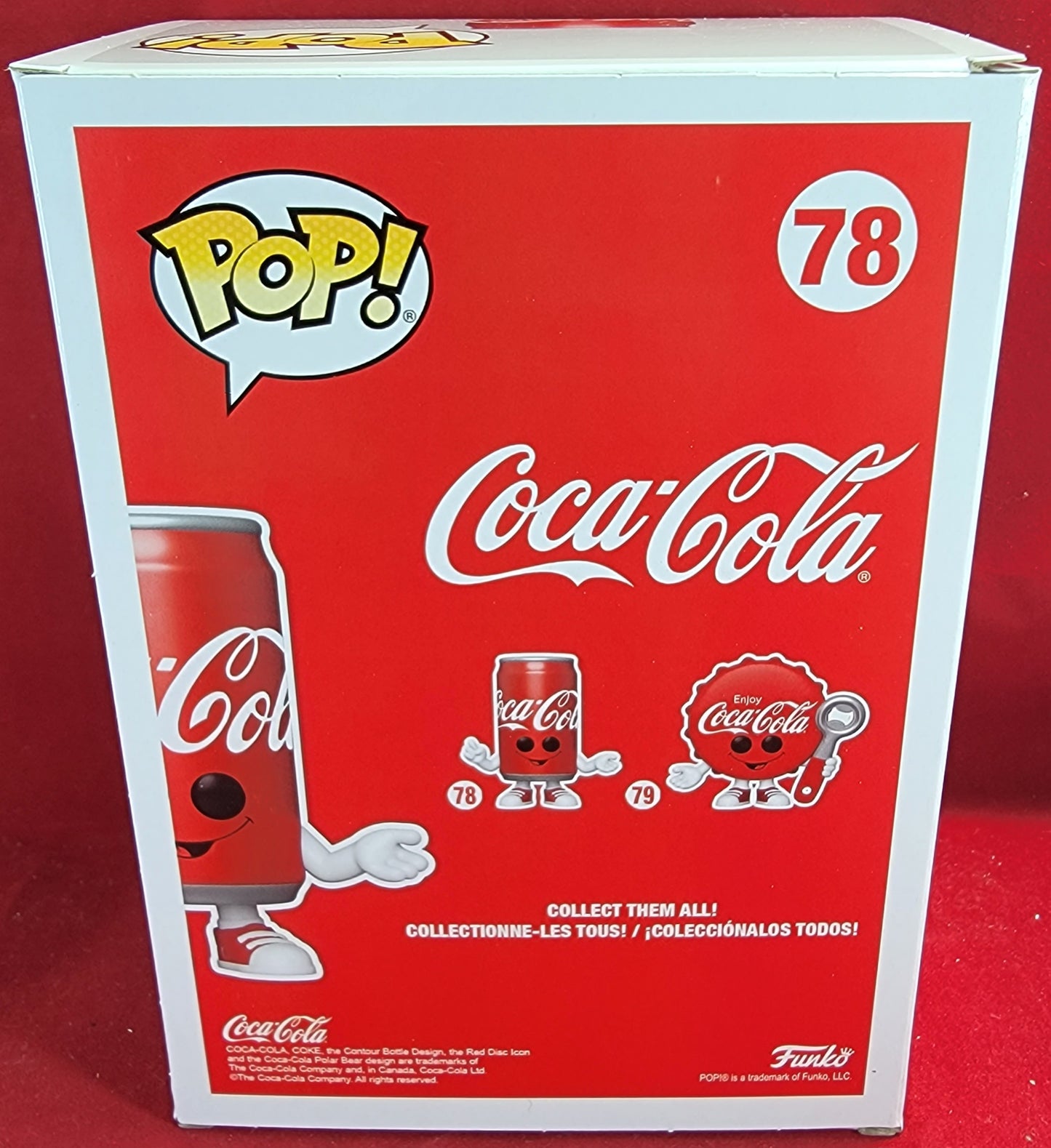 Coca-cola can boxlunch exclusive funko # 78 (nib)