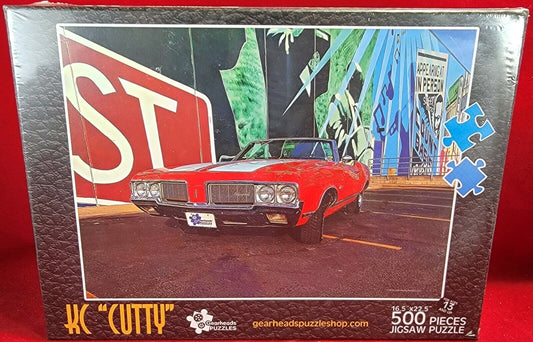 Kc cutty 500 piece jigsaw puzzle (nib)Brand new sealed gearheads puzzle  500