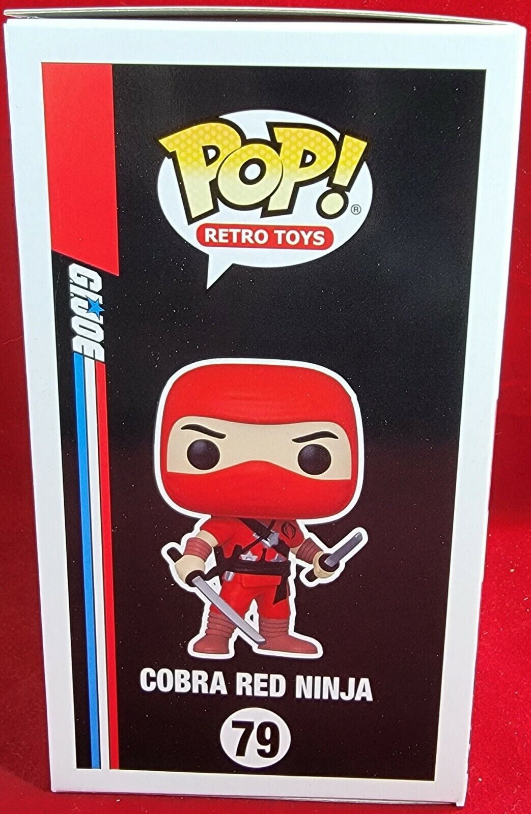 Cobra red ninja gamestop exclusive funko # 79 (nib)Brand new sold out gamestop