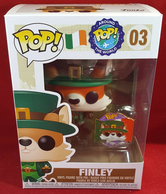 Finley pop around the world funko # 03 (nib)